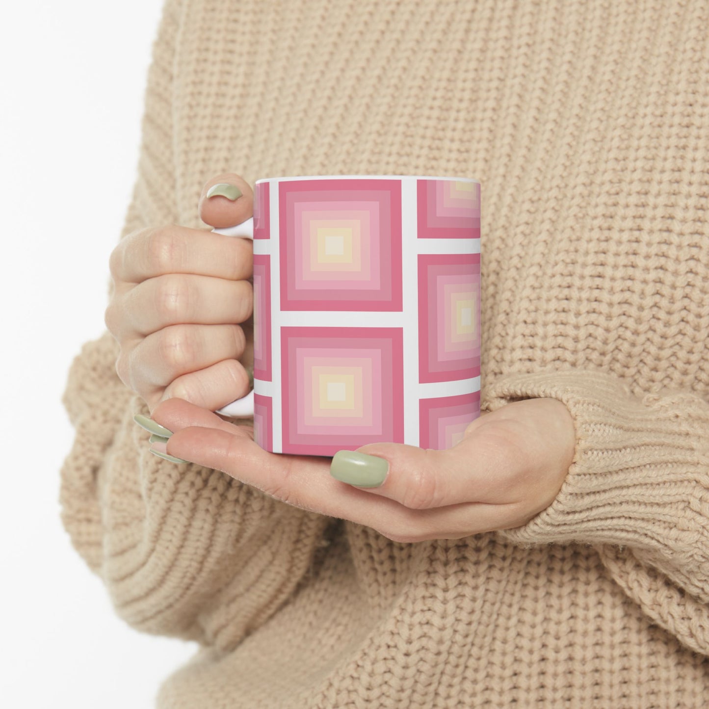 Geo Art Mug – Bold Color, Daily Joy