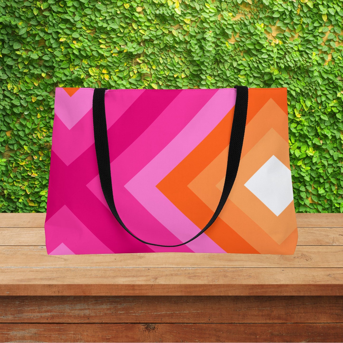 Geometric Art — XL Tote Bag | Carry-All