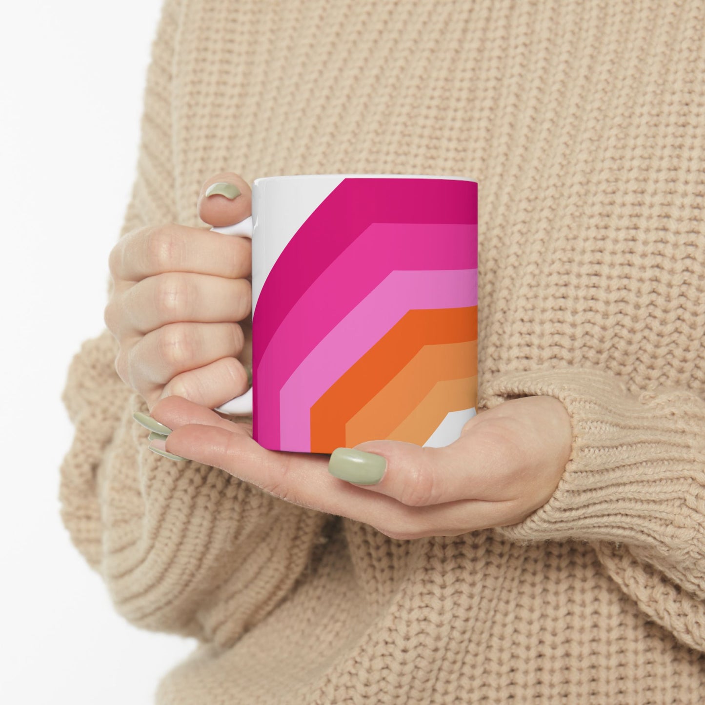 Geo Art Mug – Bold Color, Daily Joy