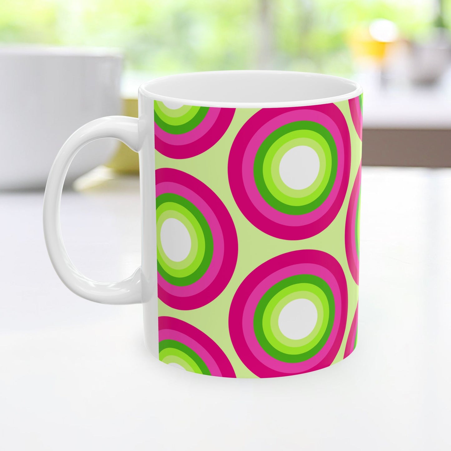 Geo Art Mug – Bold Color, Daily Joy