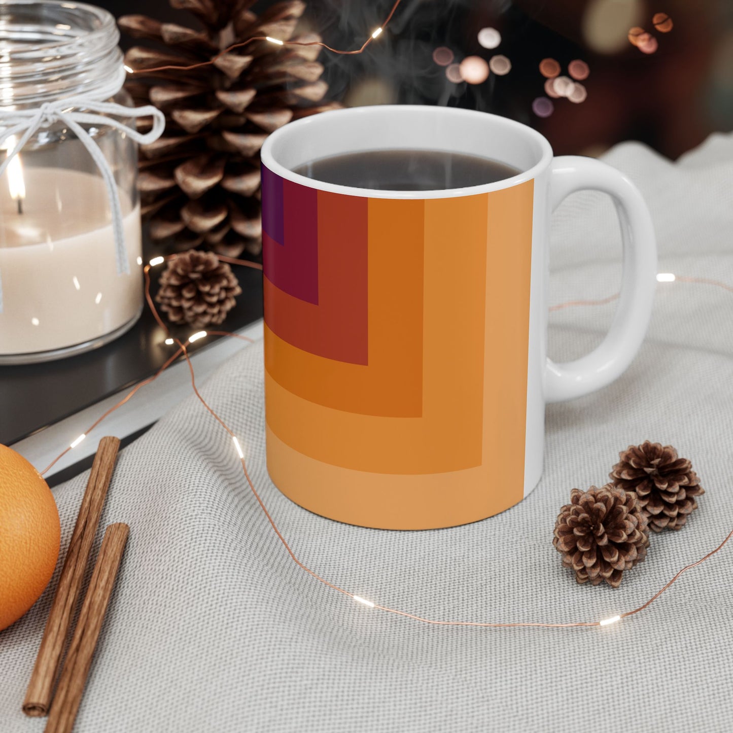 Geo Art Mug – Bold Color, Daily Joy