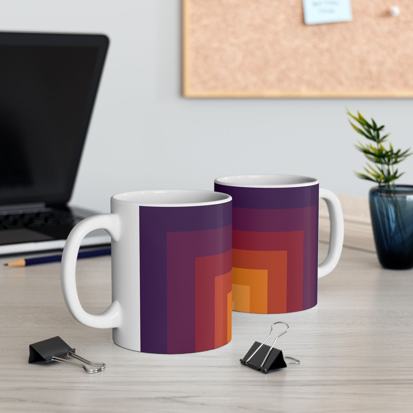 Geo Art Mug – Bold Color, Daily Joy