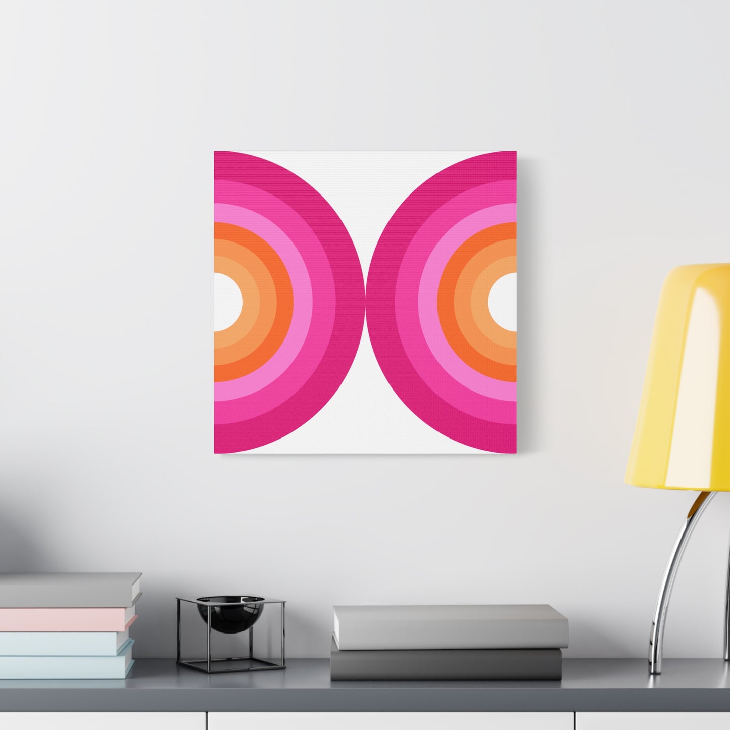 Modern Geometric Canvas Art | Bold Colors, Clean Lines, Creative Energy