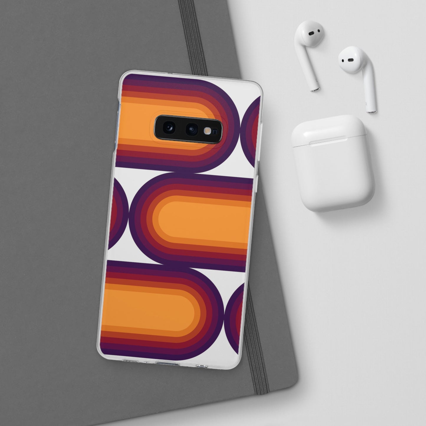 Stylish Geometric Phone Case, Flexible Phone Cover, Unique Modern Design, Perfect Gift, Trendy Accessory, Eco-Friendly Case