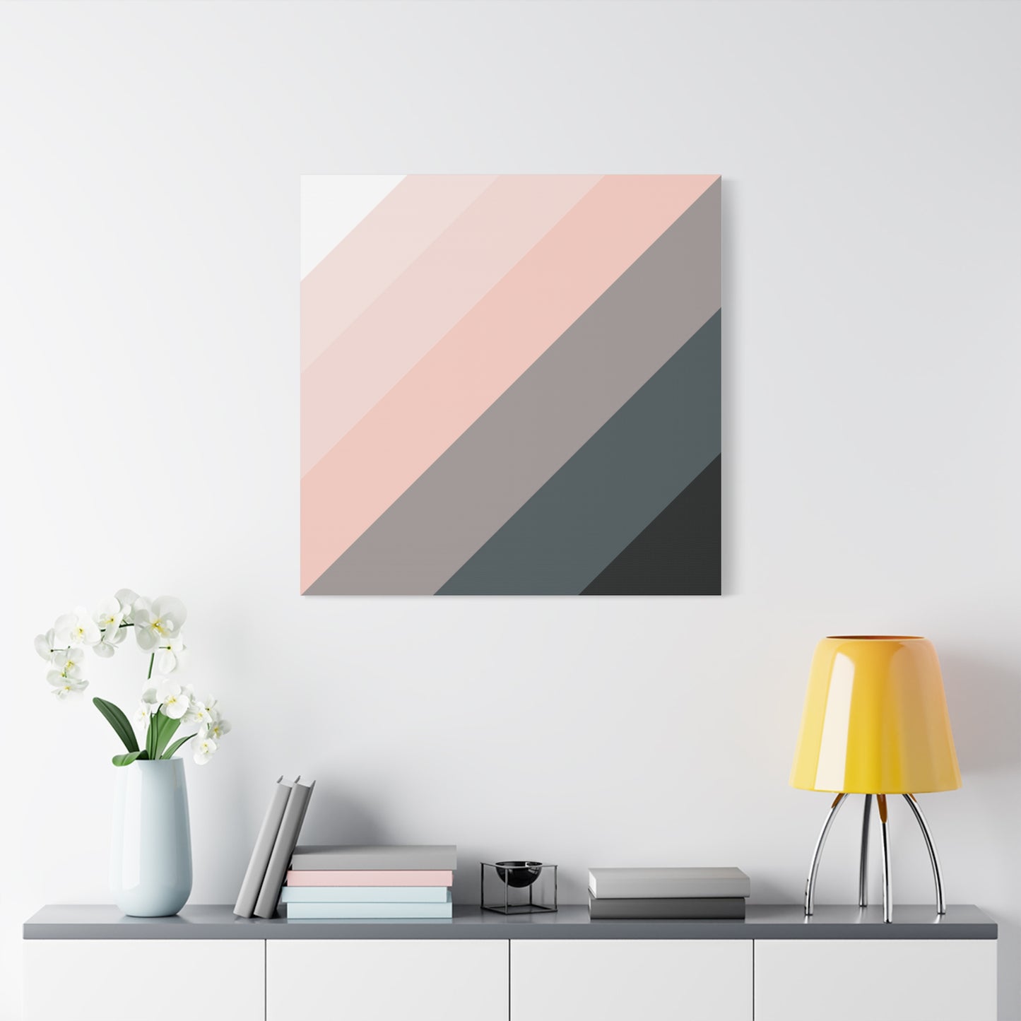 Modern Geometric Canvas Art | Bold Colors, Clean Lines, Creative Energy