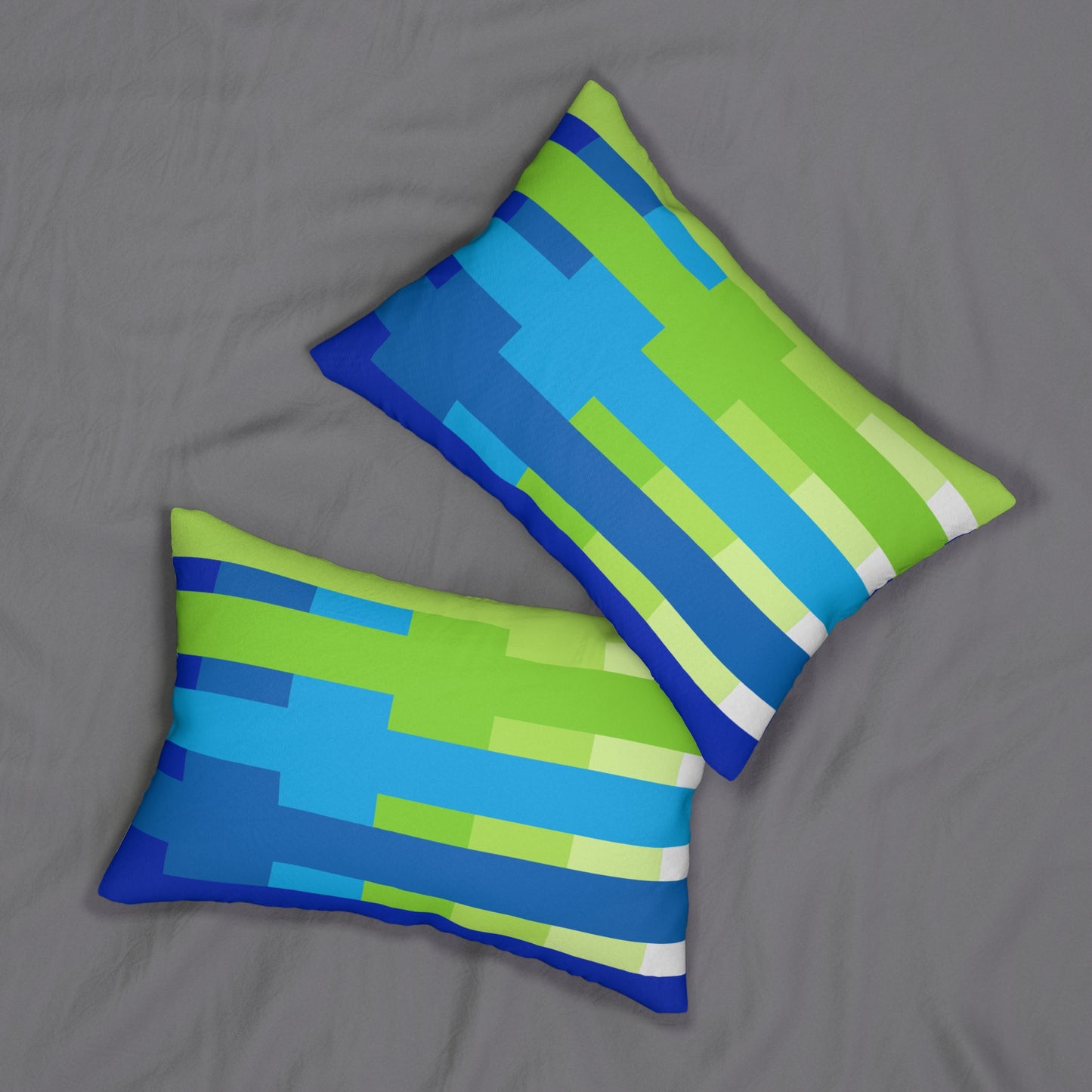 Geometric Lumbar Pillow | Bold Style, Everyday Comfort