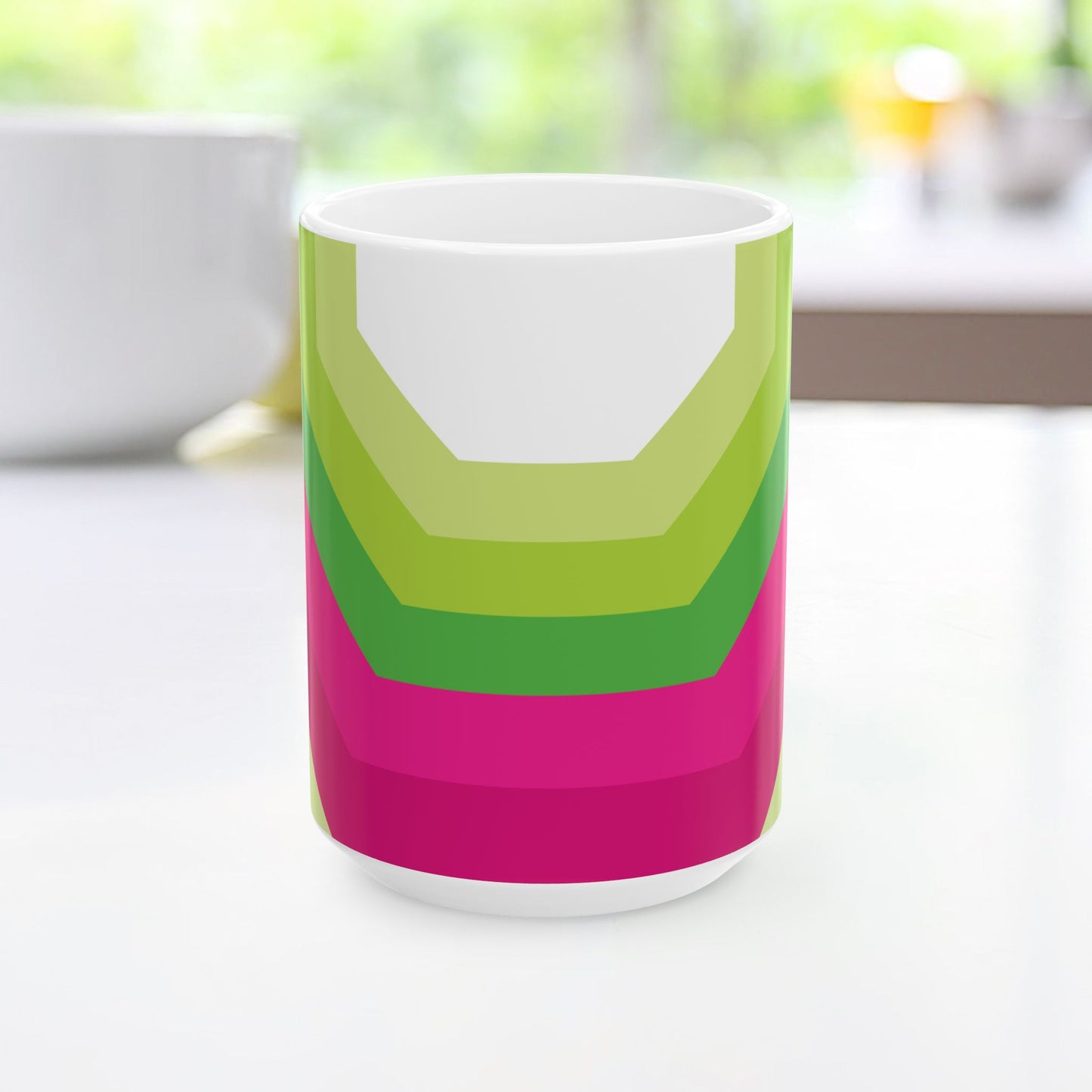 Geo Art Mug – Bold Color, Daily Joy