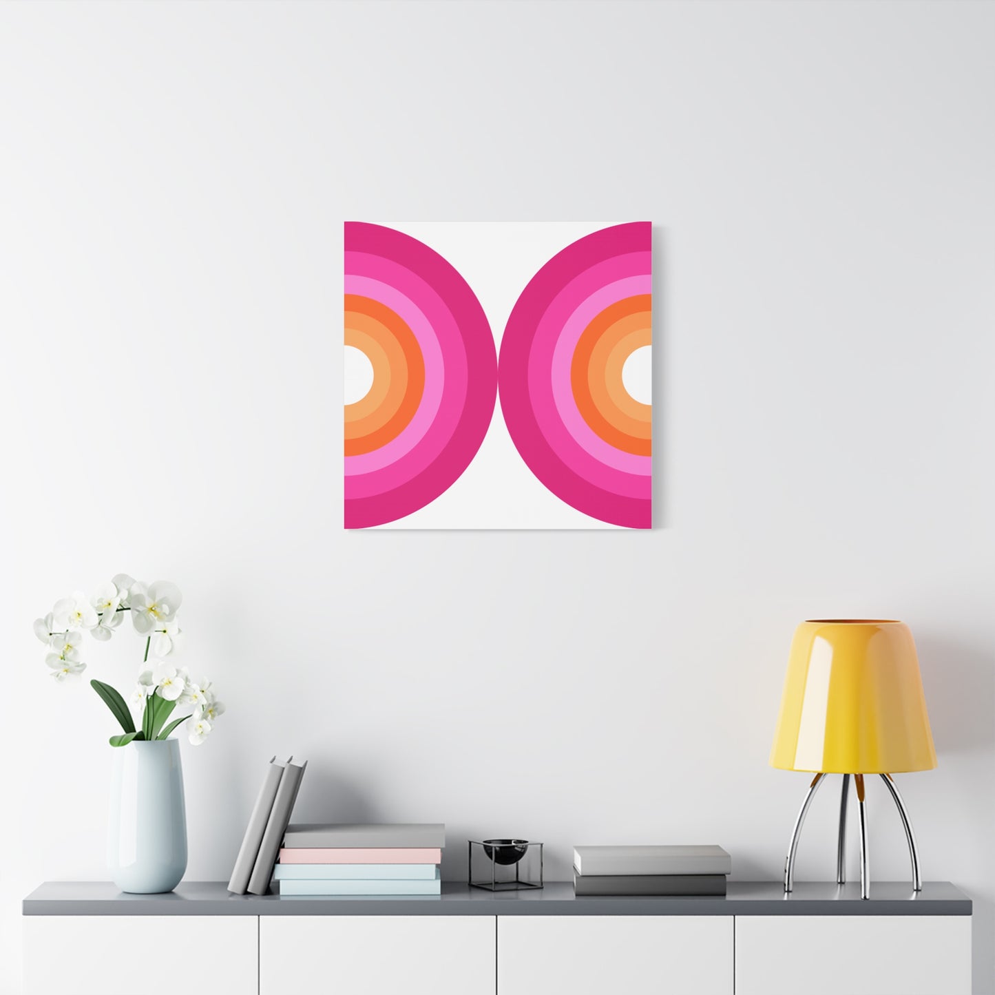 Modern Geometric Canvas Art | Bold Colors, Clean Lines, Creative Energy