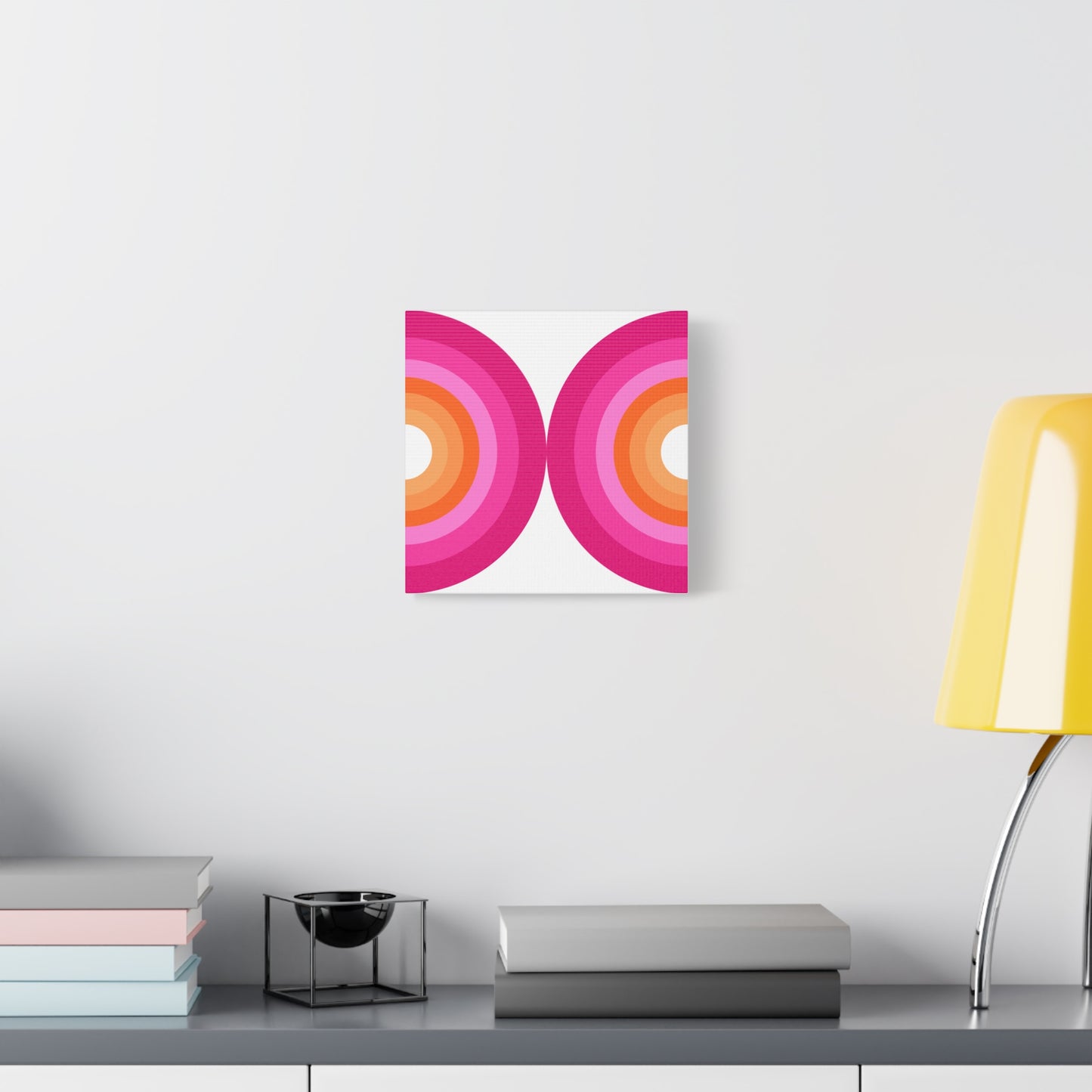 Modern Geometric Canvas Art | Bold Colors, Clean Lines, Creative Energy