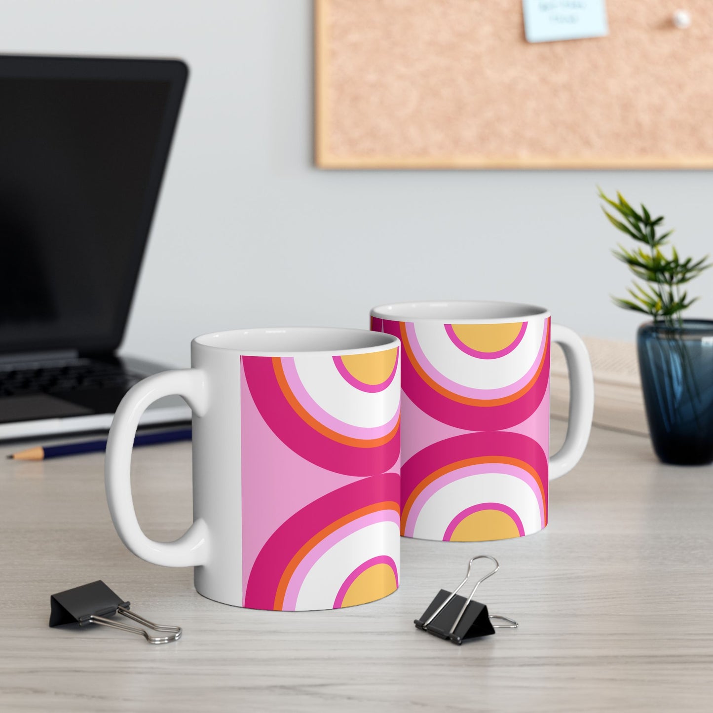 Geo Art Mug – Bold Color, Daily Joy