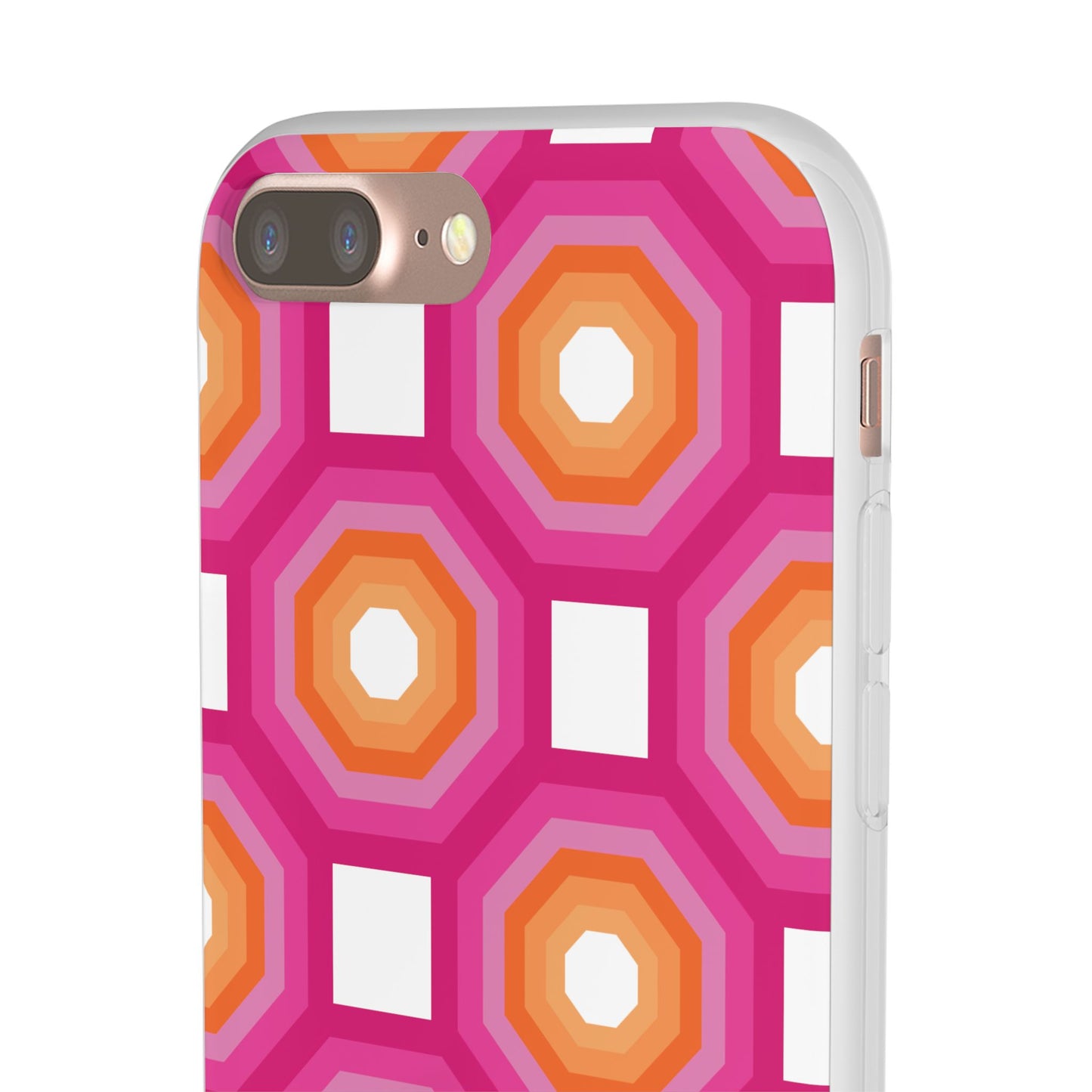 Stylish Geometric Phone Case, Flexible Phone Cover, Unique Modern Design, Perfect Gift, Trendy Accessory, Eco-Friendly Case