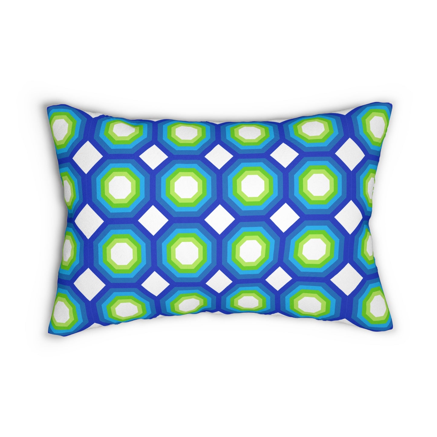 Geometric Lumbar Pillow | Bold Style, Everyday Comfort