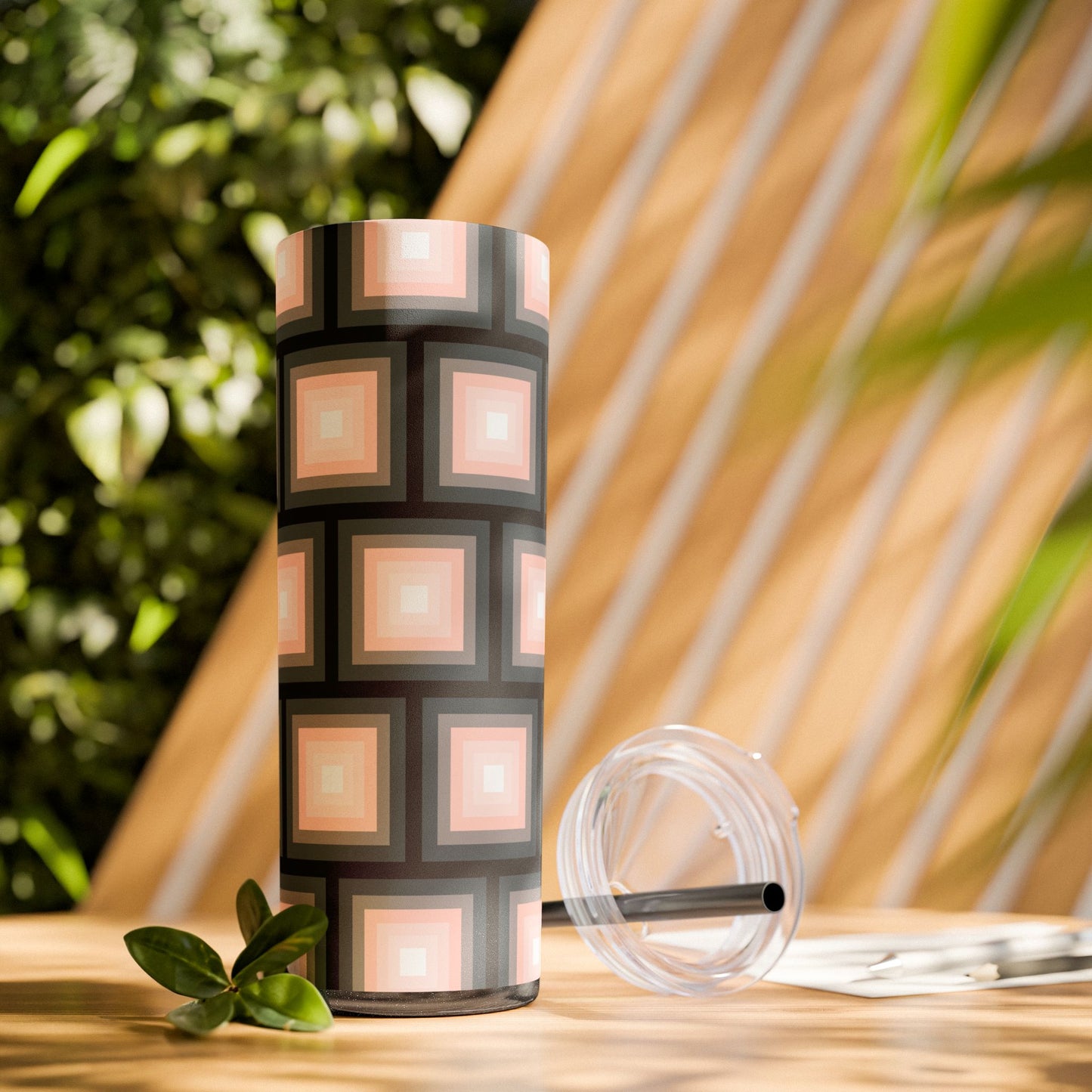 Vibrant. Versatile. Totally Sippable. – 20 oz Skinny Travel Tumbler with Straw