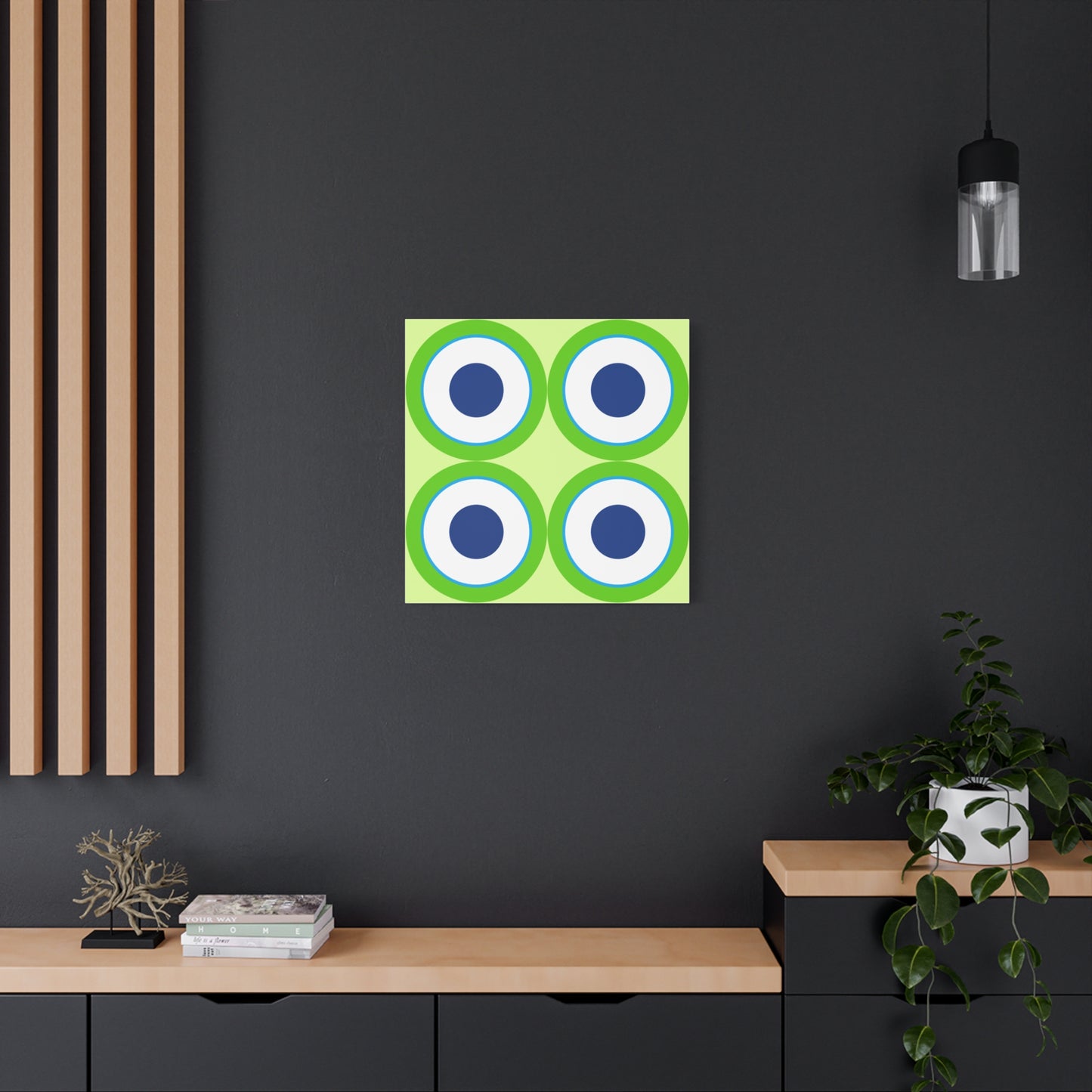 Modern Geometric Canvas Art | Bold Colors, Clean Lines, Creative Energy