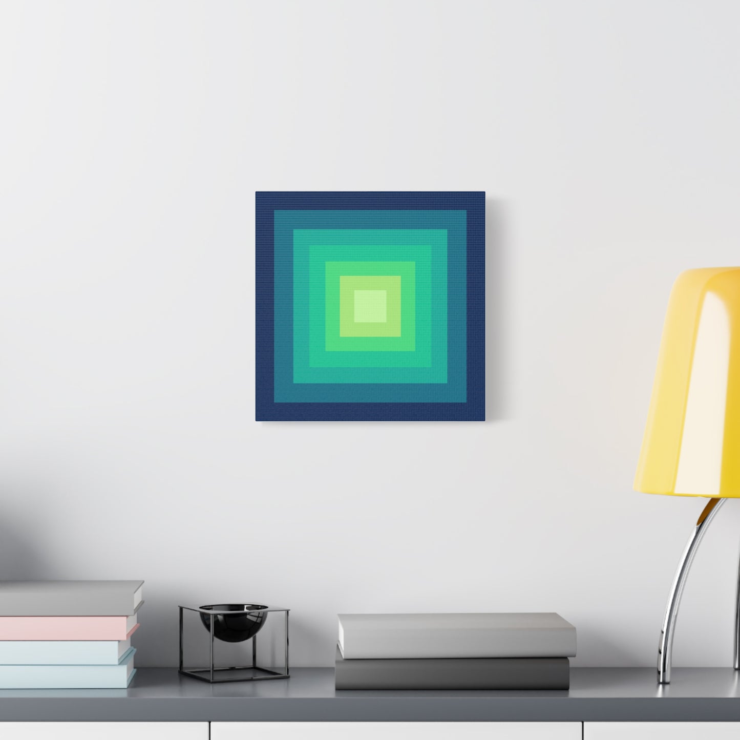 Modern Geometric Canvas Art | Bold Colors, Clean Lines, Creative Energy