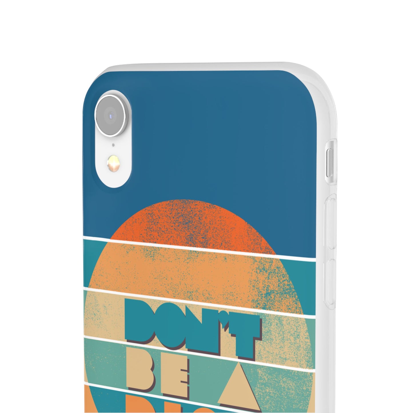 Phone Case - 'Don't Be a Dick' Retro 70s style