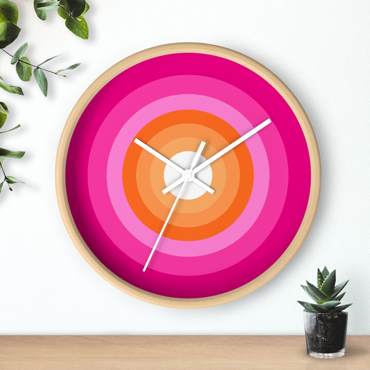 Geometric Art Wall Clock | Bold, Modern, and Right on Time