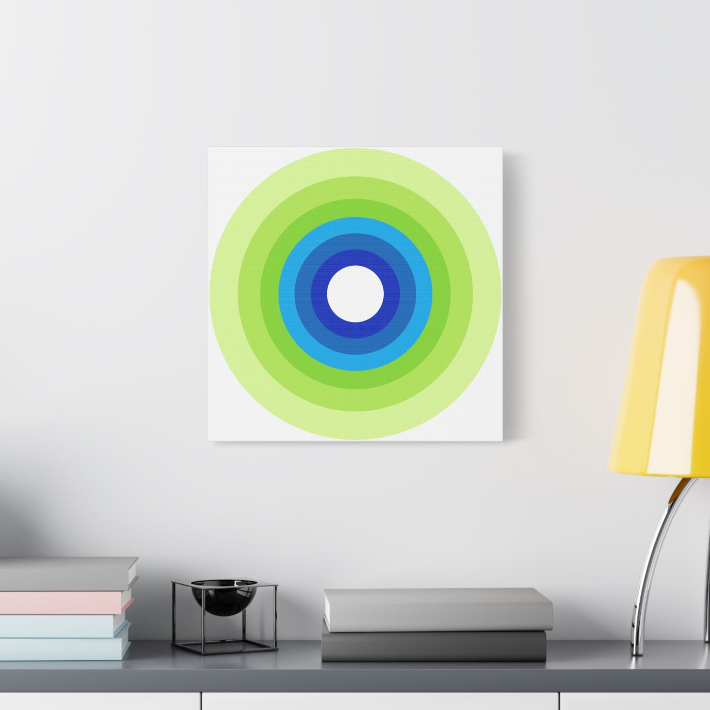 Modern Geometric Canvas Art | Bold Colors, Clean Lines, Creative Energy