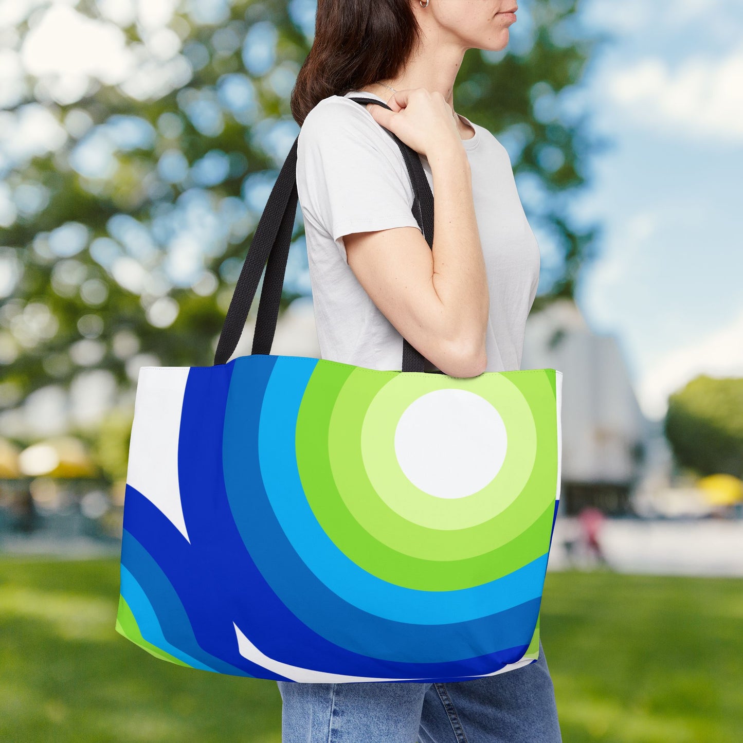 Copy of Geometric Art — XL Tote Bag | Carry-All