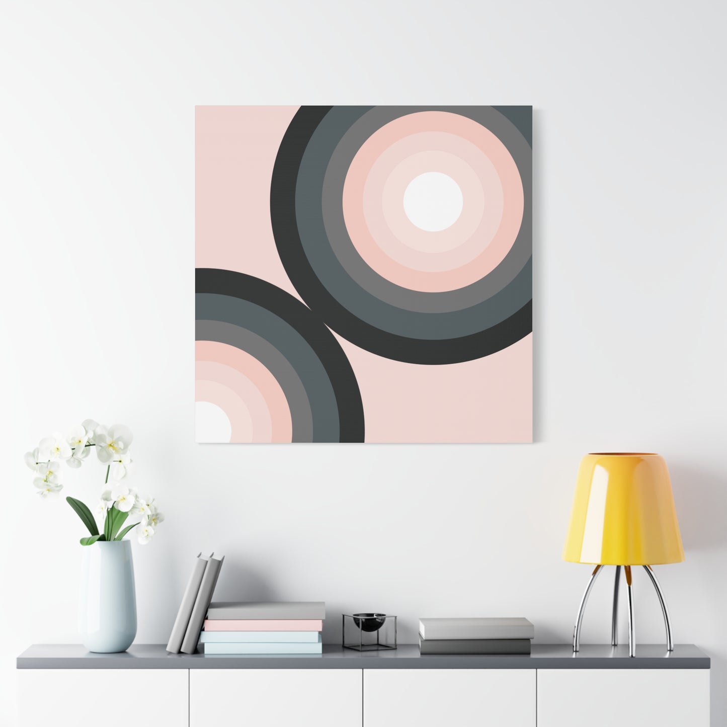 Modern Geometric Canvas Art | Bold Colors, Clean Lines, Creative Energy