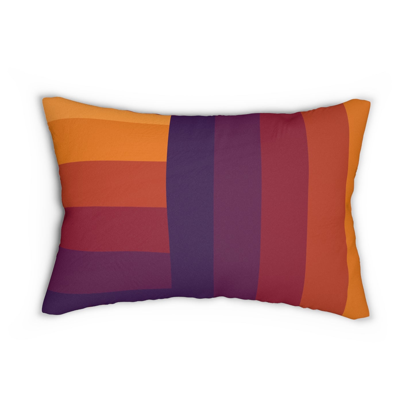 Geometric Lumbar Pillow | Bold Style, Everyday Comfort