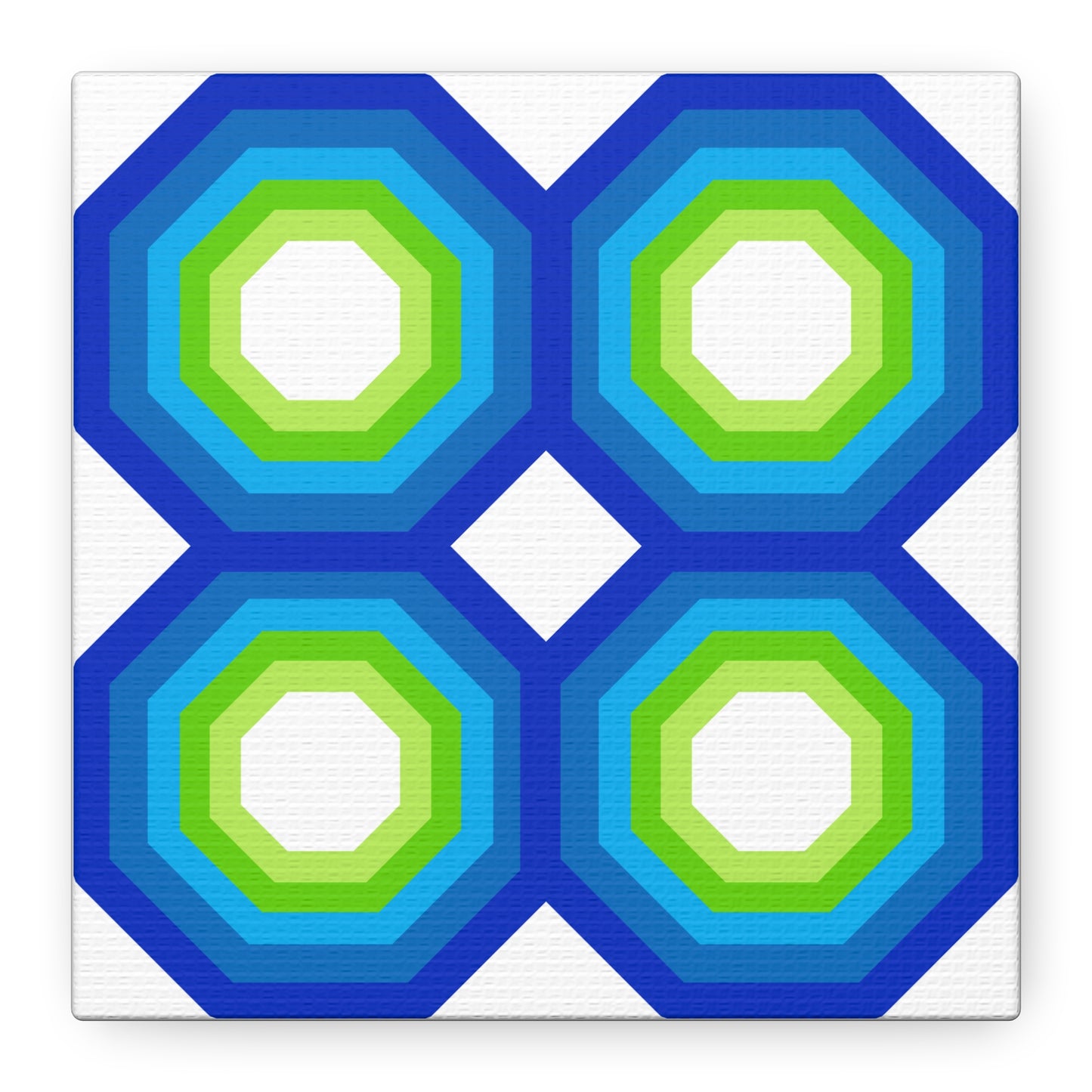 Modern Geometric Canvas Art | Bold Colors, Clean Lines, Creative Energy