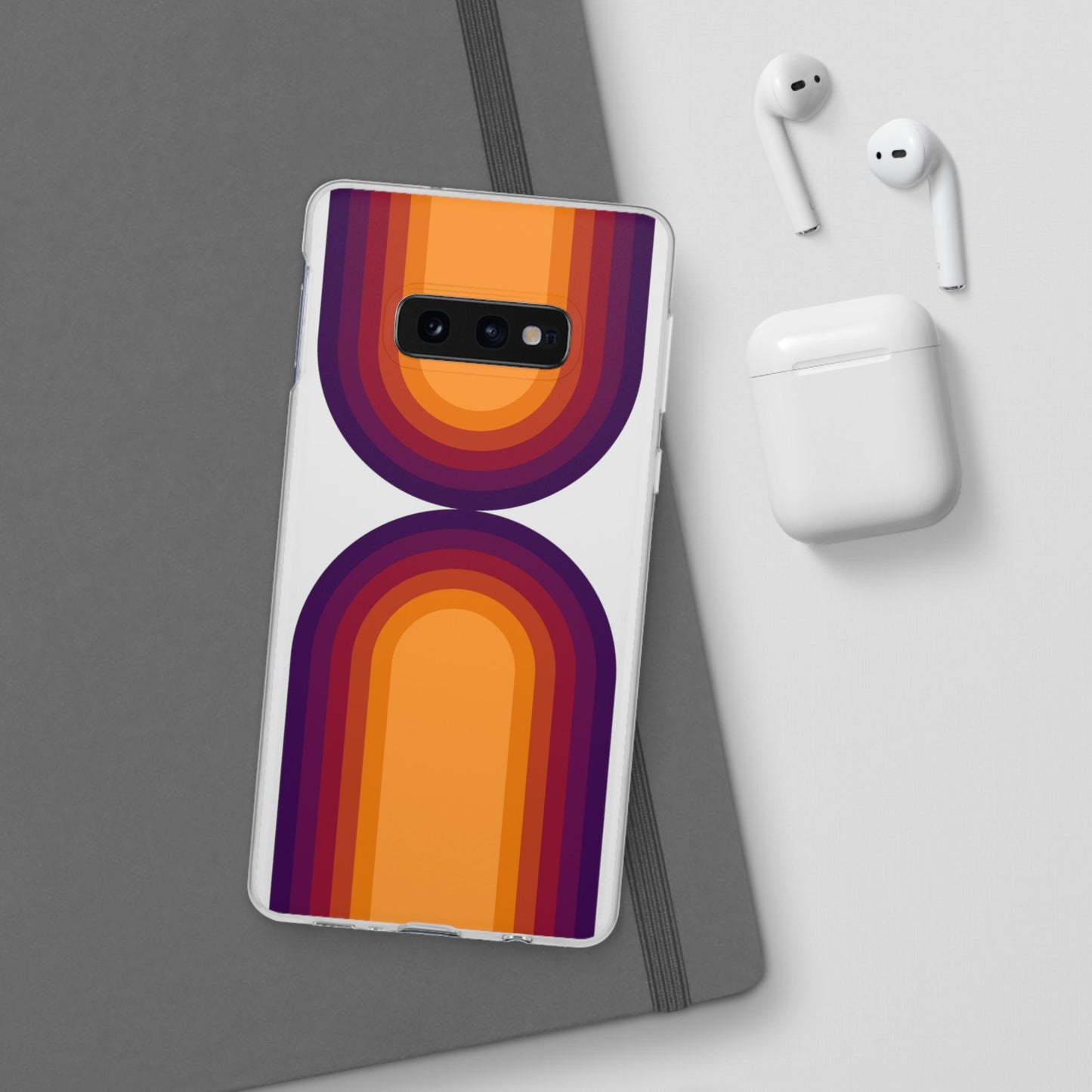 Stylish Geometric Phone Case, Flexible Phone Cover, Unique Modern Design, Perfect Gift, Trendy Accessory, Eco-Friendly Case