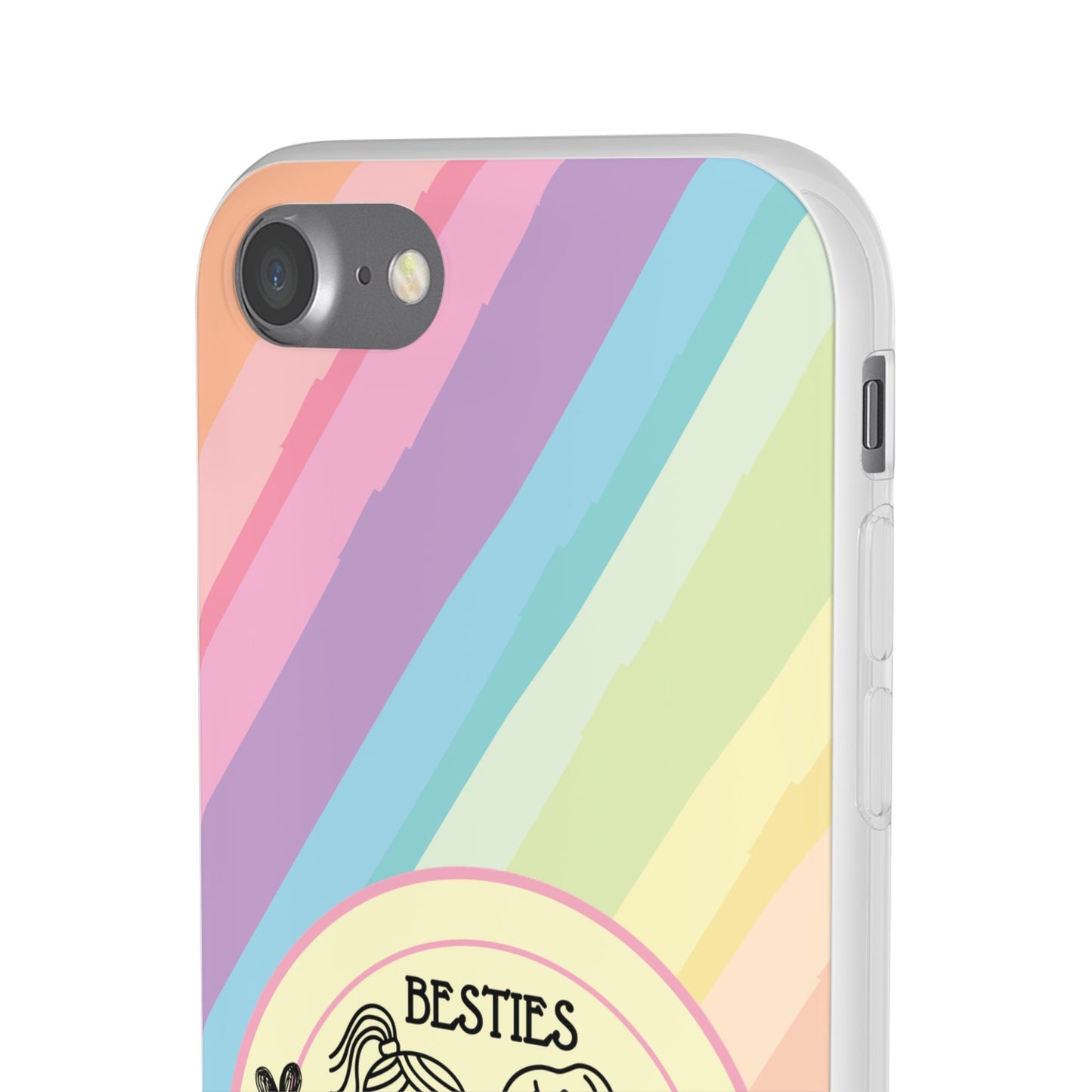 Phone Cases - Pastels Besties Ride or Die | "I'd Cut a Bitch for You"