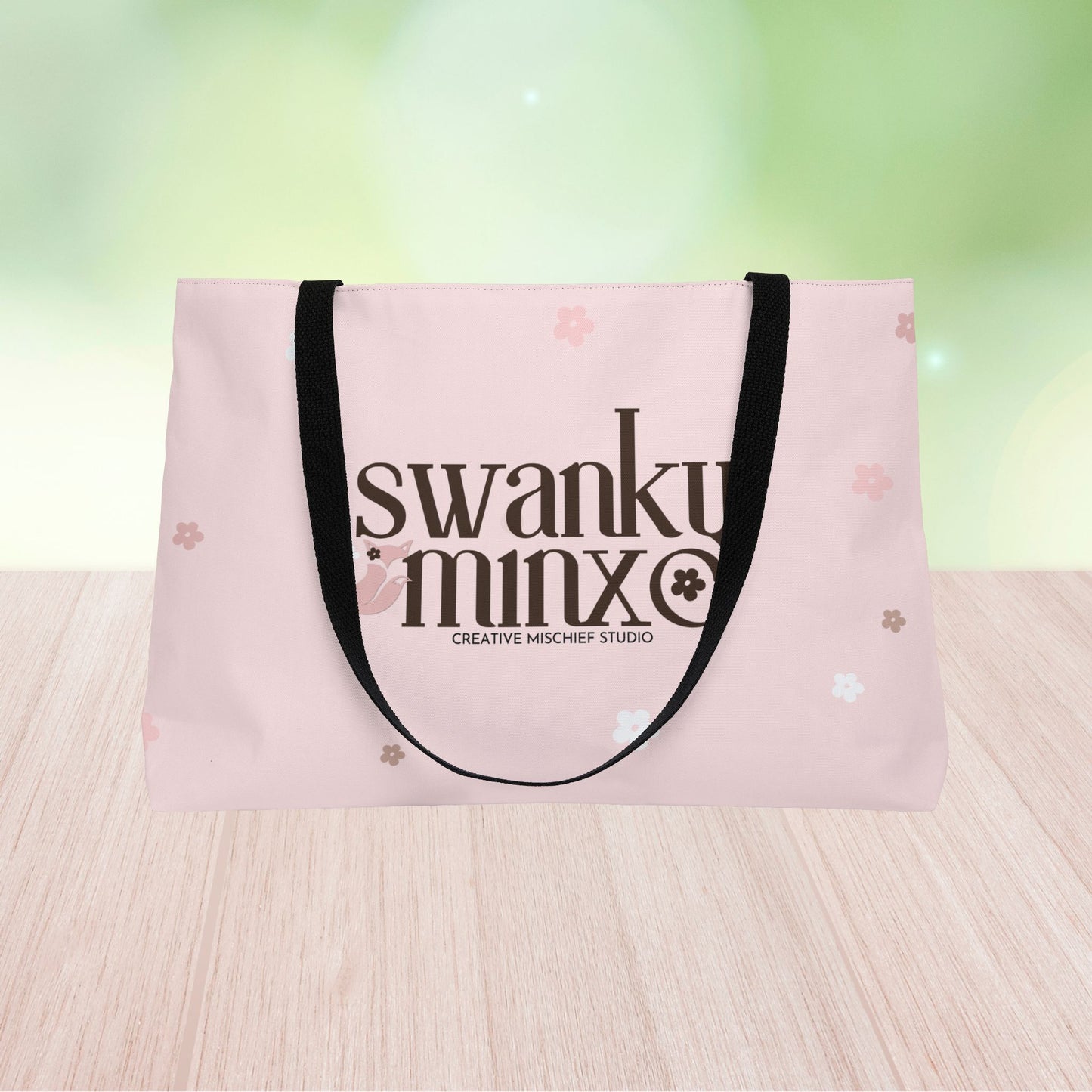 Swanky Minx XL Tote Bag – Creative Mischief in a Carry-All