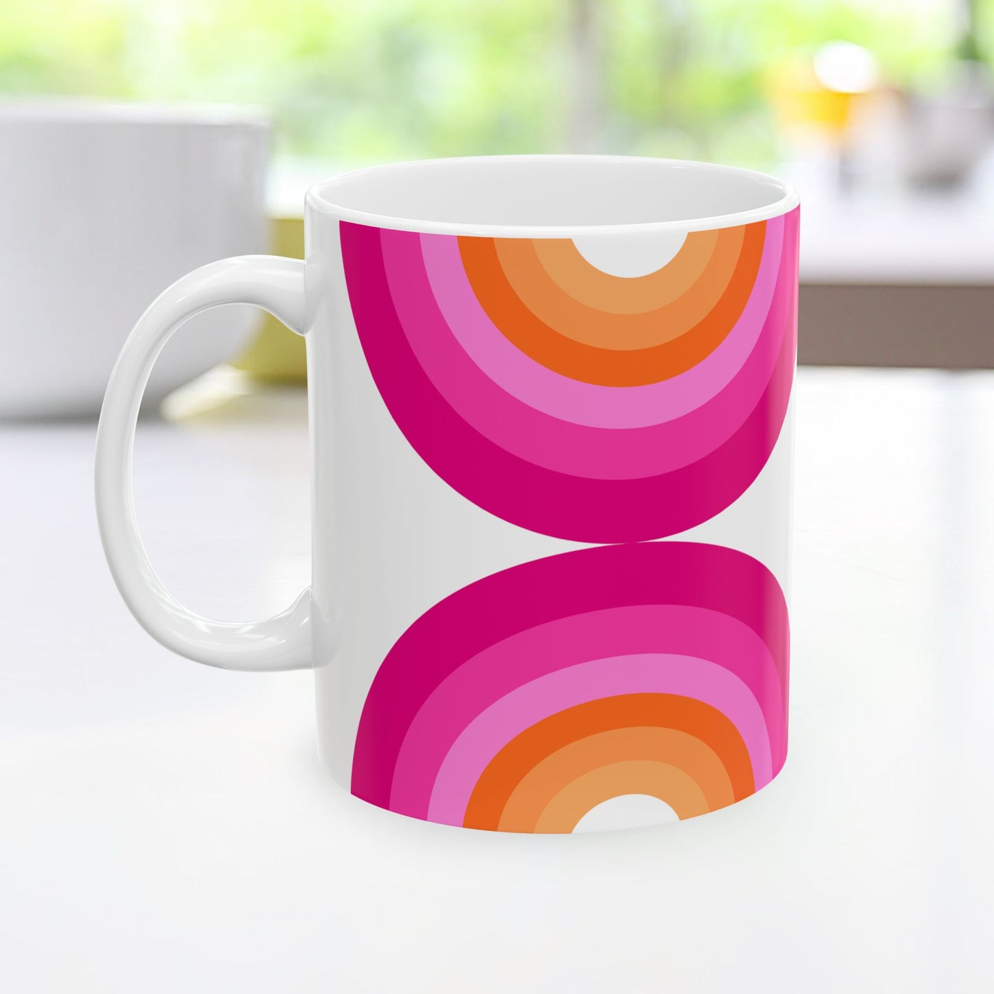 Geo Art Mug – Bold Color, Daily Joy