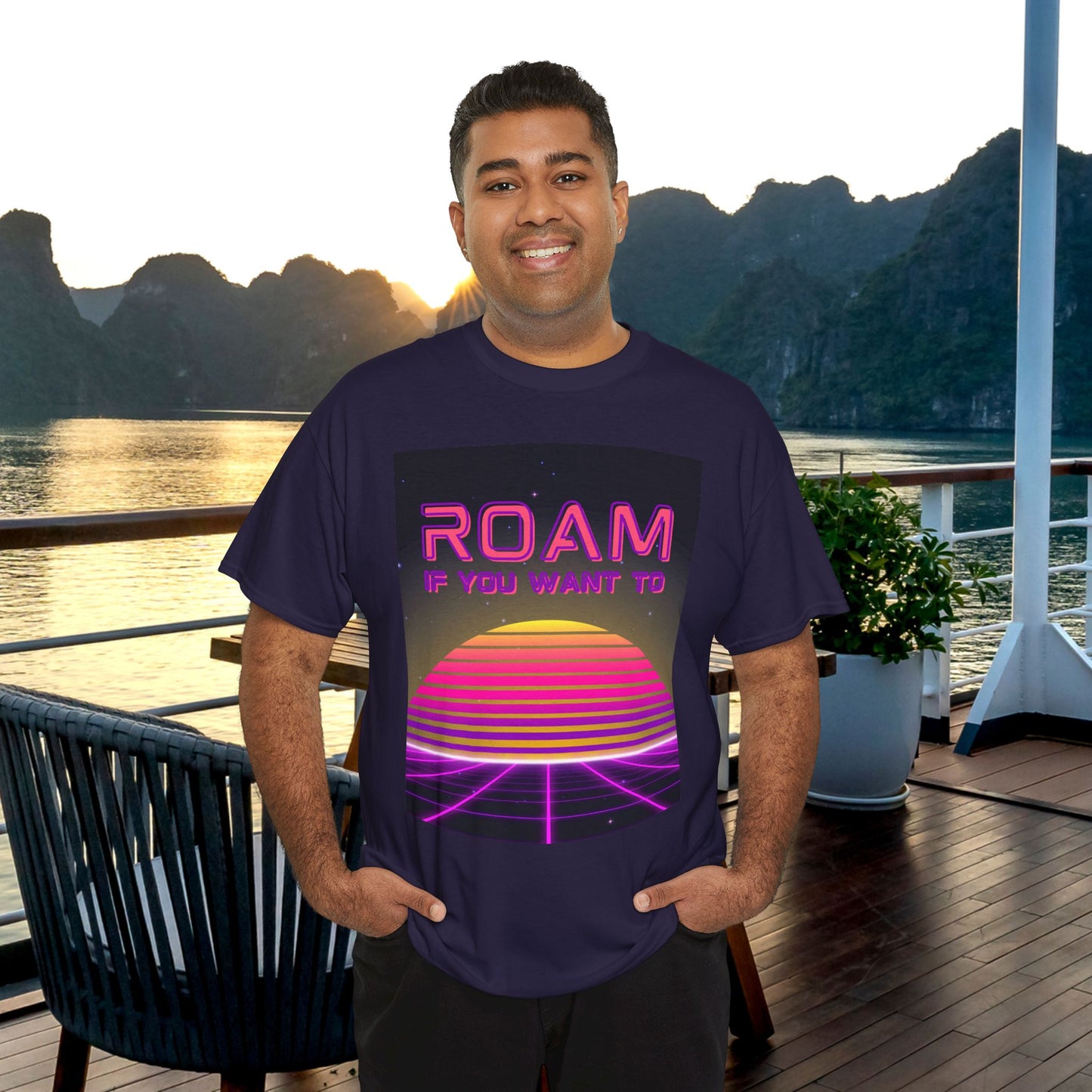 Roam If You Want To Unisex Tee, Travel Lover T-shirt Adventure Shirt, Wanderlust