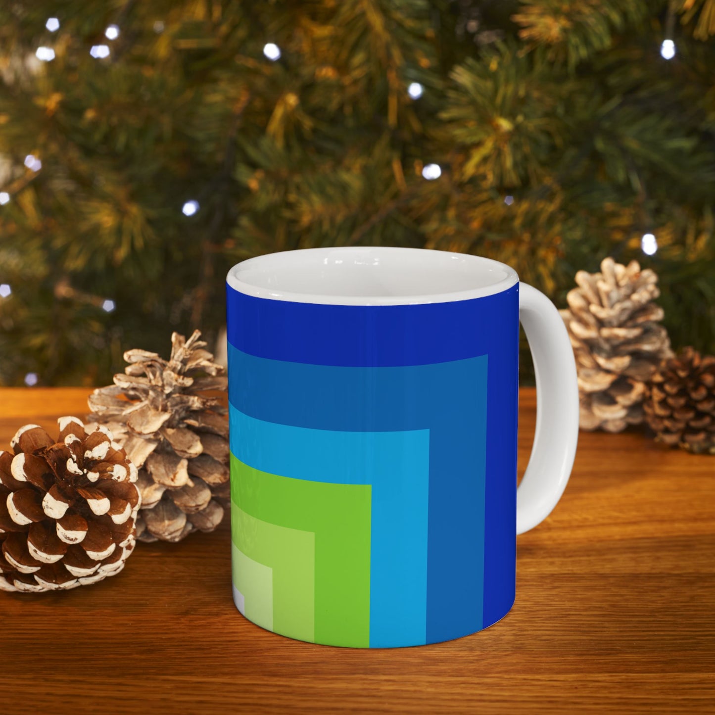 Geo Art Mug – Bold Color, Daily Joy