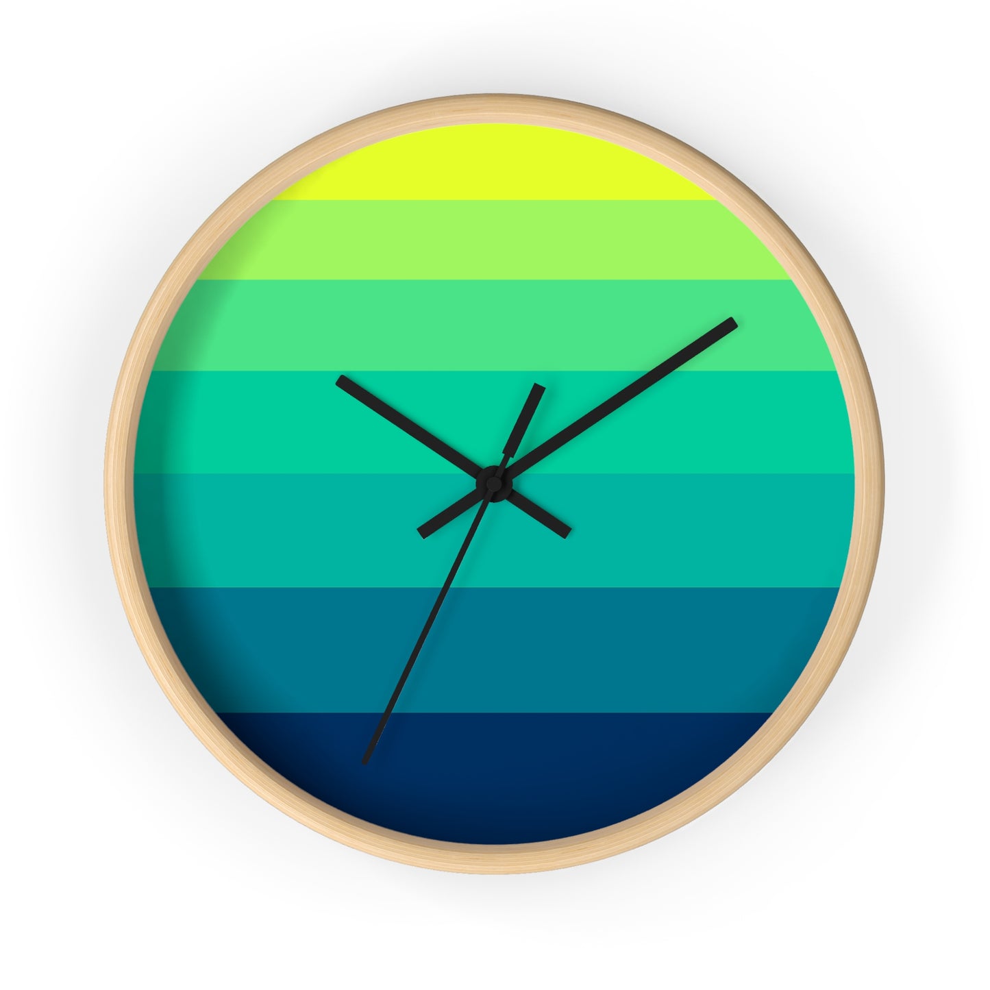 Geometric Art Wall Clock | Bold, Modern, and Right on Time