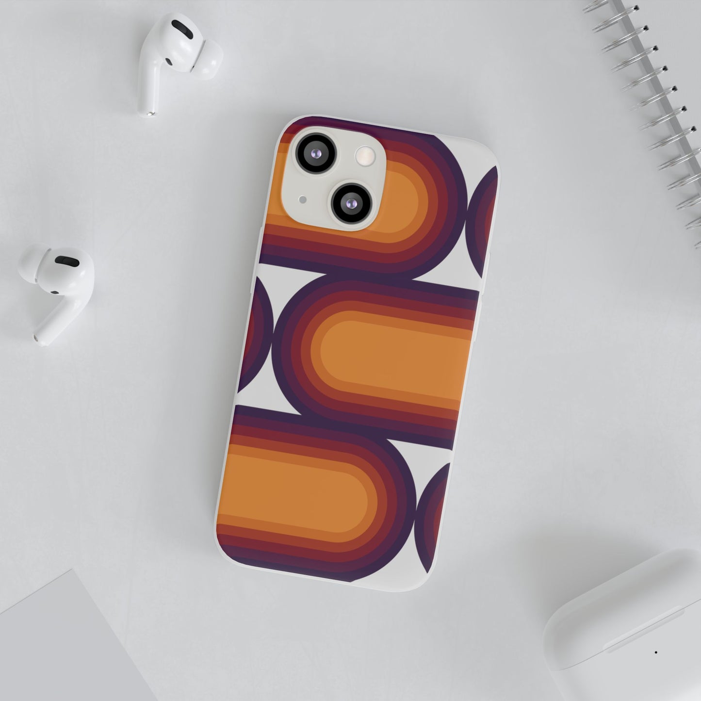 Stylish Geometric Phone Case, Flexible Phone Cover, Unique Modern Design, Perfect Gift, Trendy Accessory, Eco-Friendly Case