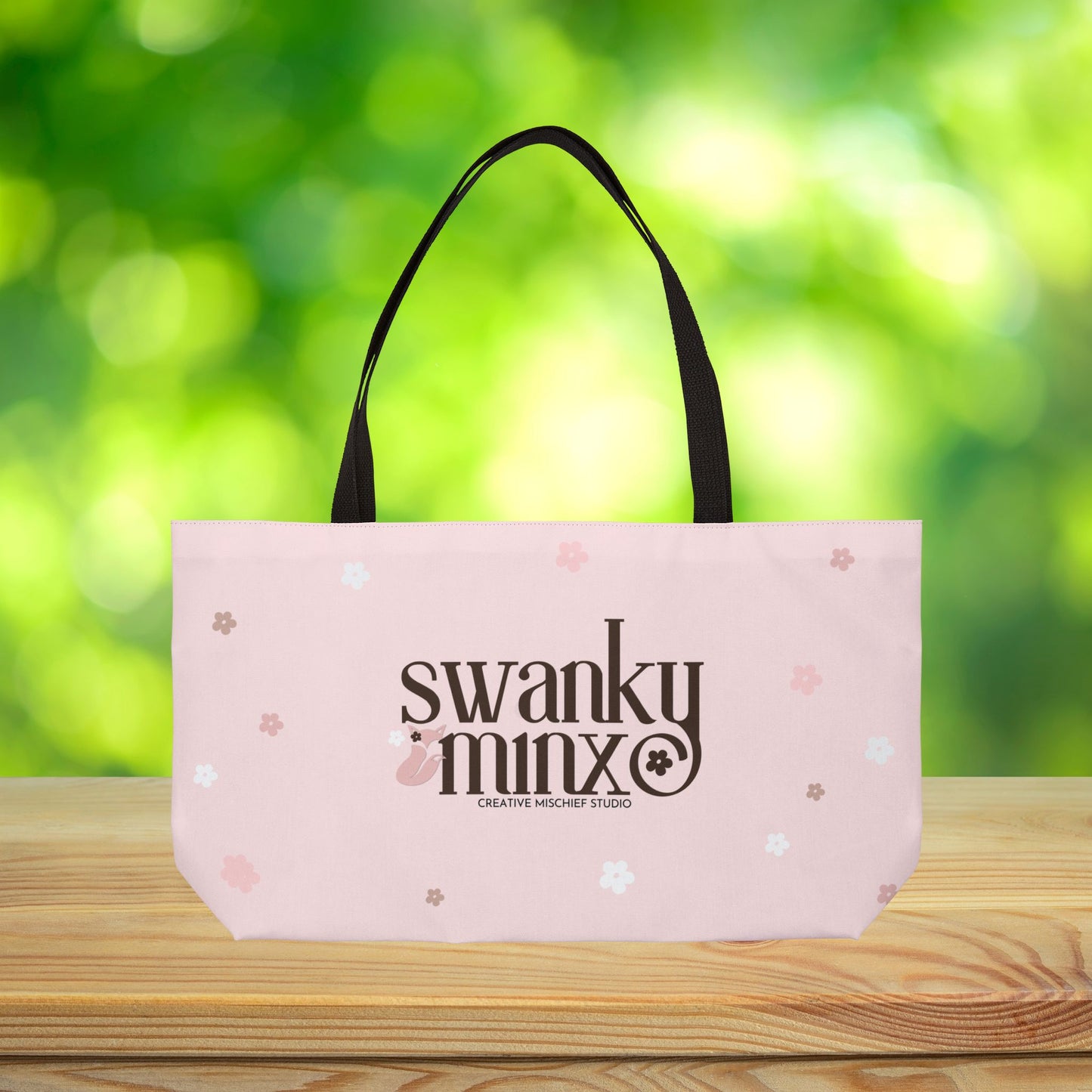 Swanky Minx XL Tote Bag – Creative Mischief in a Carry-All