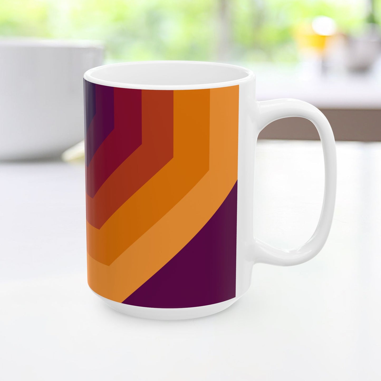 Geo Art Mug – Bold Color, Daily Joy