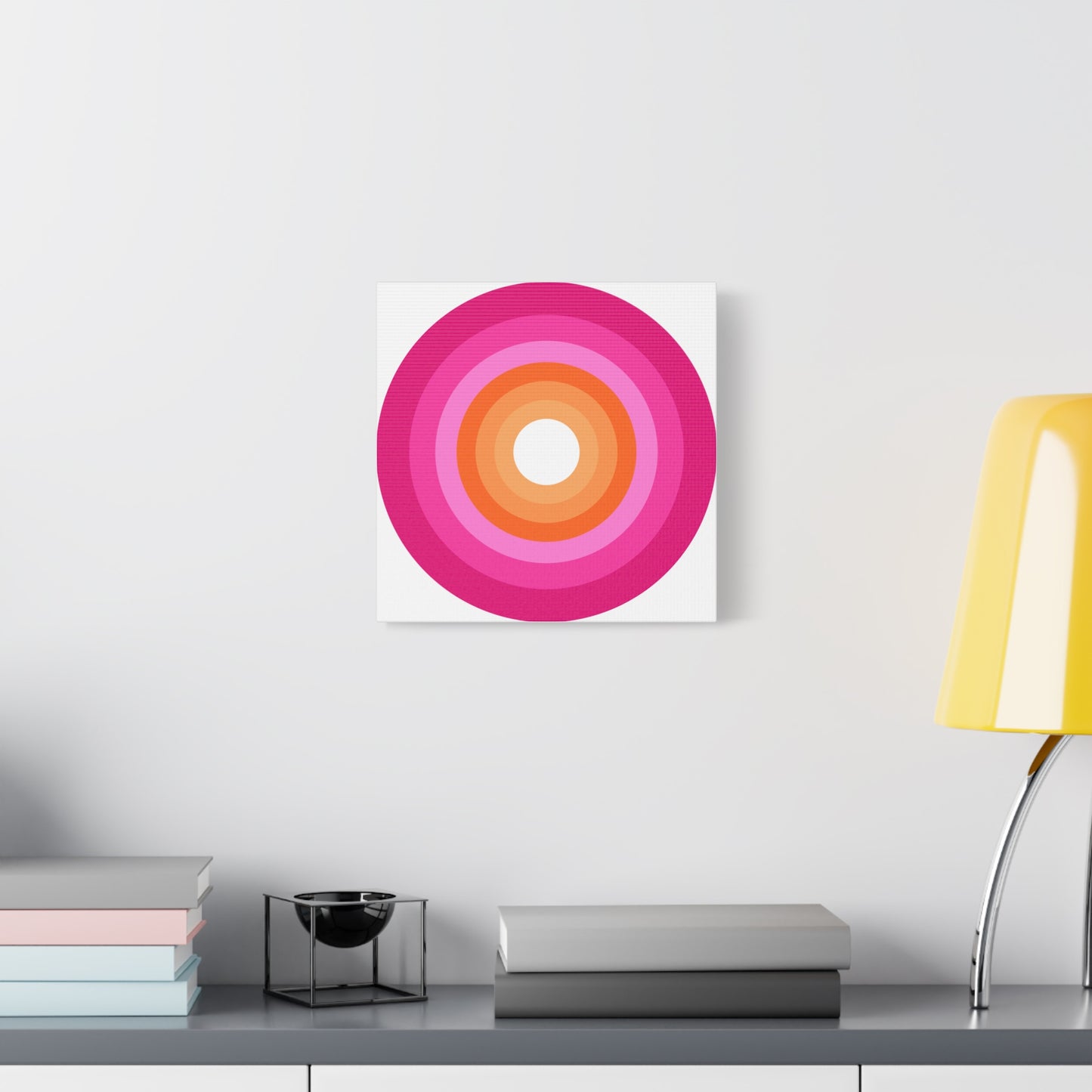 Modern Geometric Canvas Art | Bold Colors, Clean Lines, Creative Energy