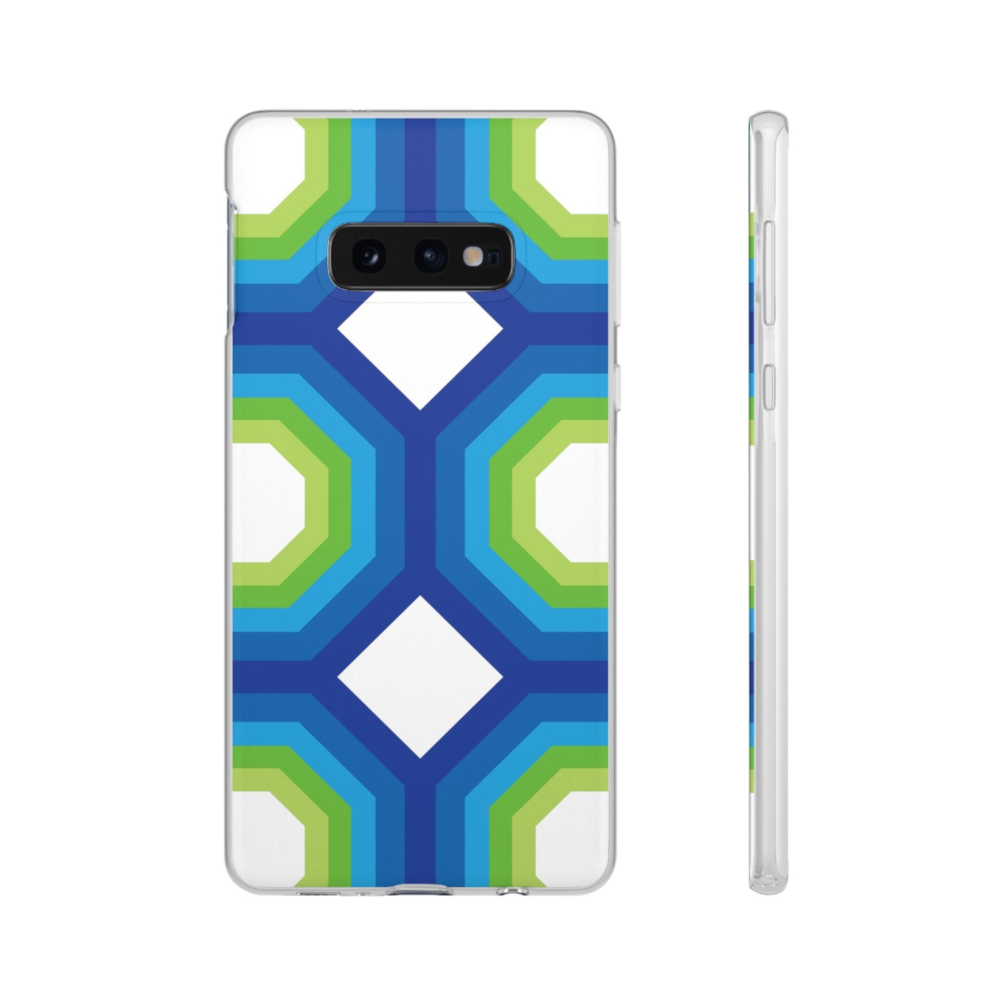 Stylish Geometric Phone Case, Flexible Phone Cover, Unique Modern Design, Perfect Gift, Trendy Accessory, Eco-Friendly Case