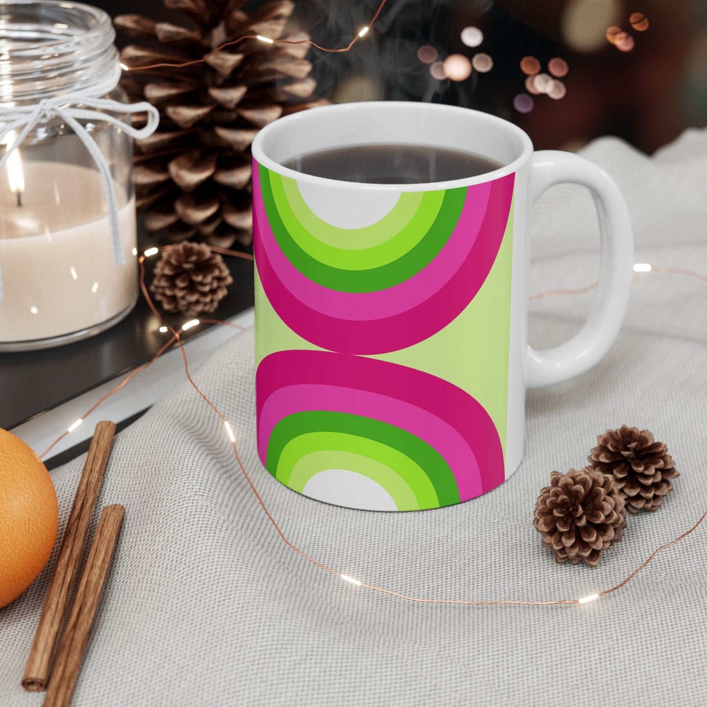 Geo Art Mug – Bold Color, Daily Joy