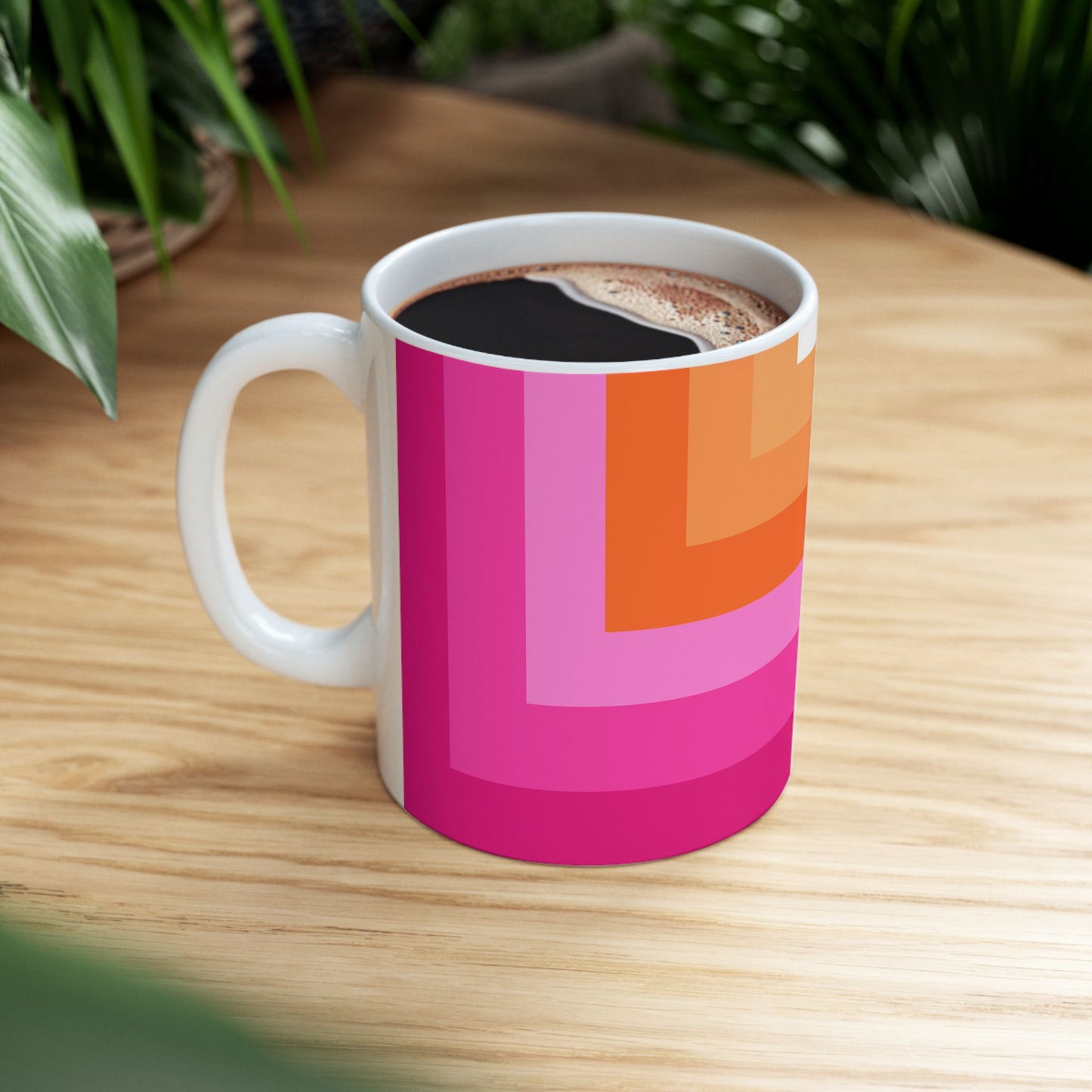 Geo Art Mug – Bold Color, Daily Joy