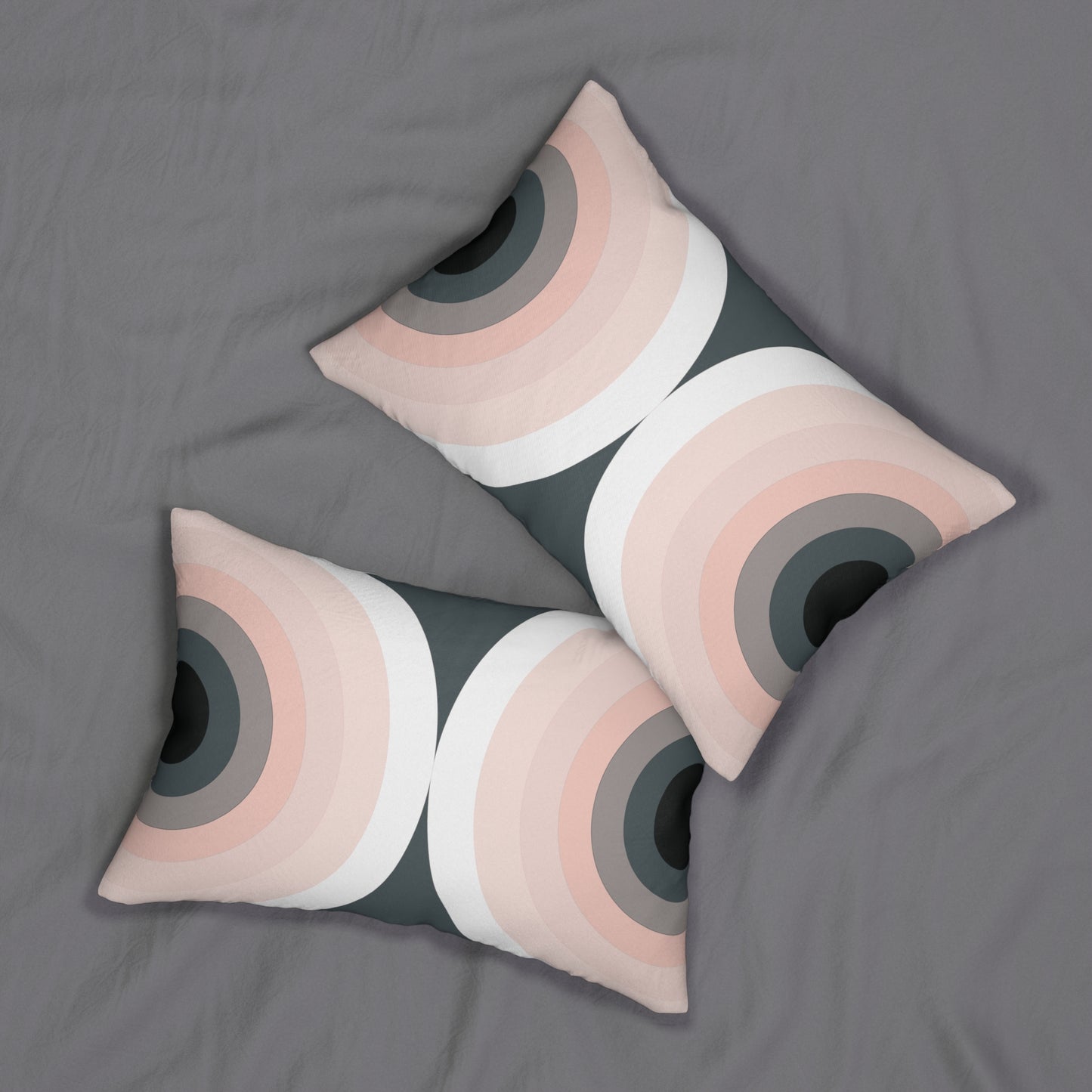 Geometric Lumbar Pillow | Bold Style, Everyday Comfort