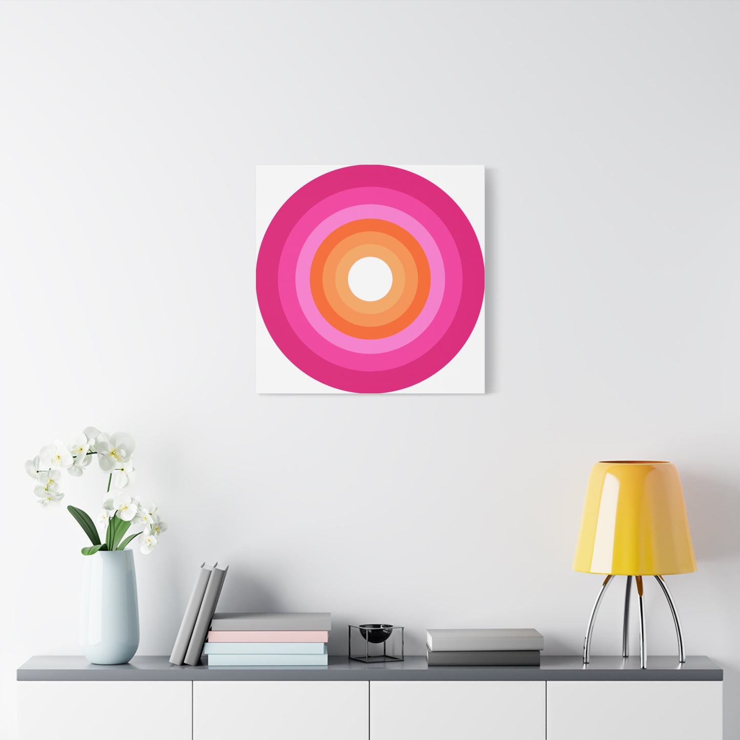 Modern Geometric Canvas Art | Bold Colors, Clean Lines, Creative Energy