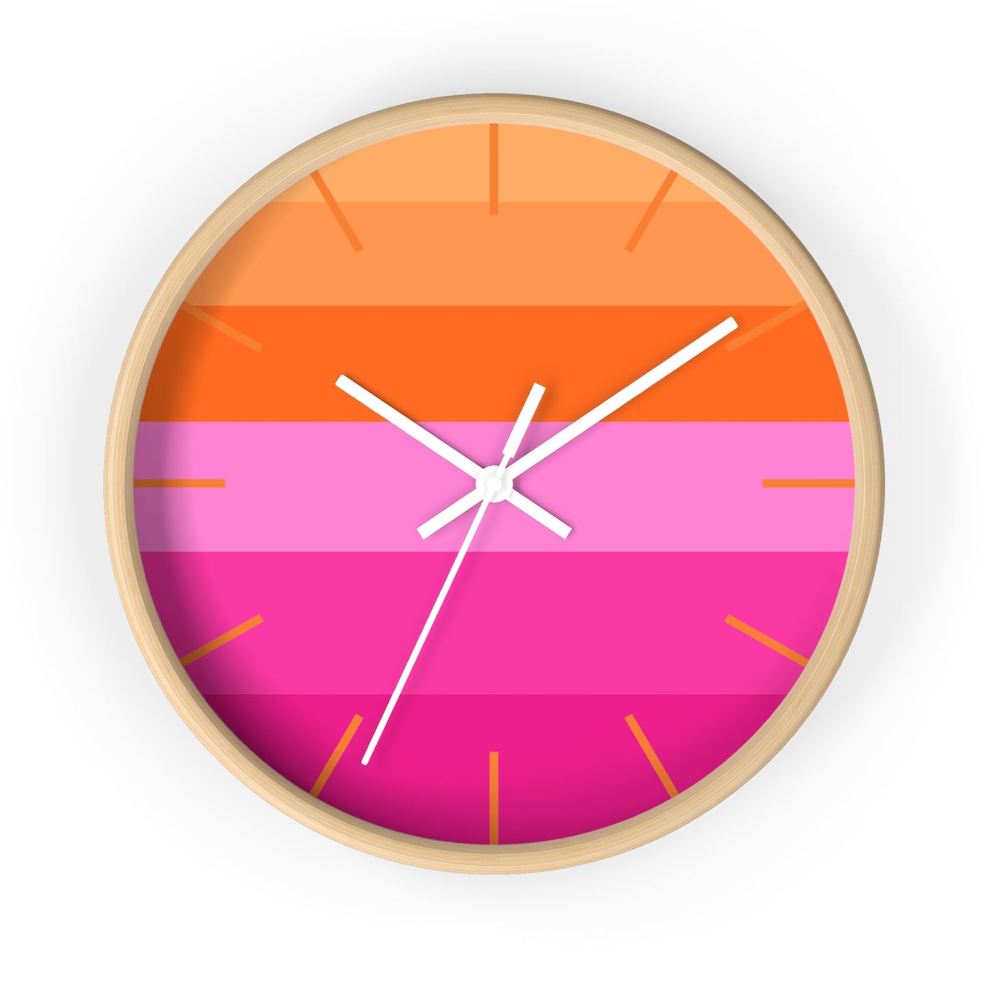 Geometric Art Wall Clock | Bold, Modern, and Right on Time