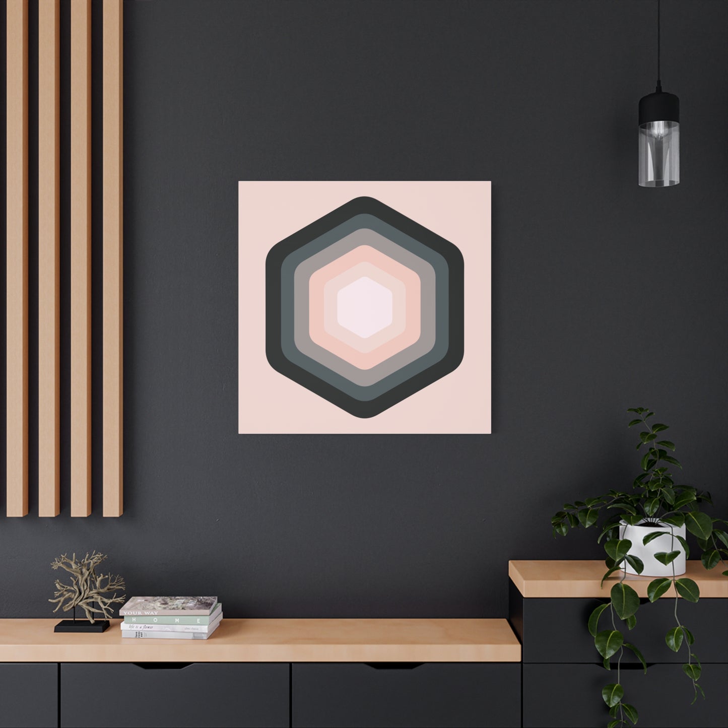 Modern Geometric Canvas Art | Bold Colors, Clean Lines, Creative Energy