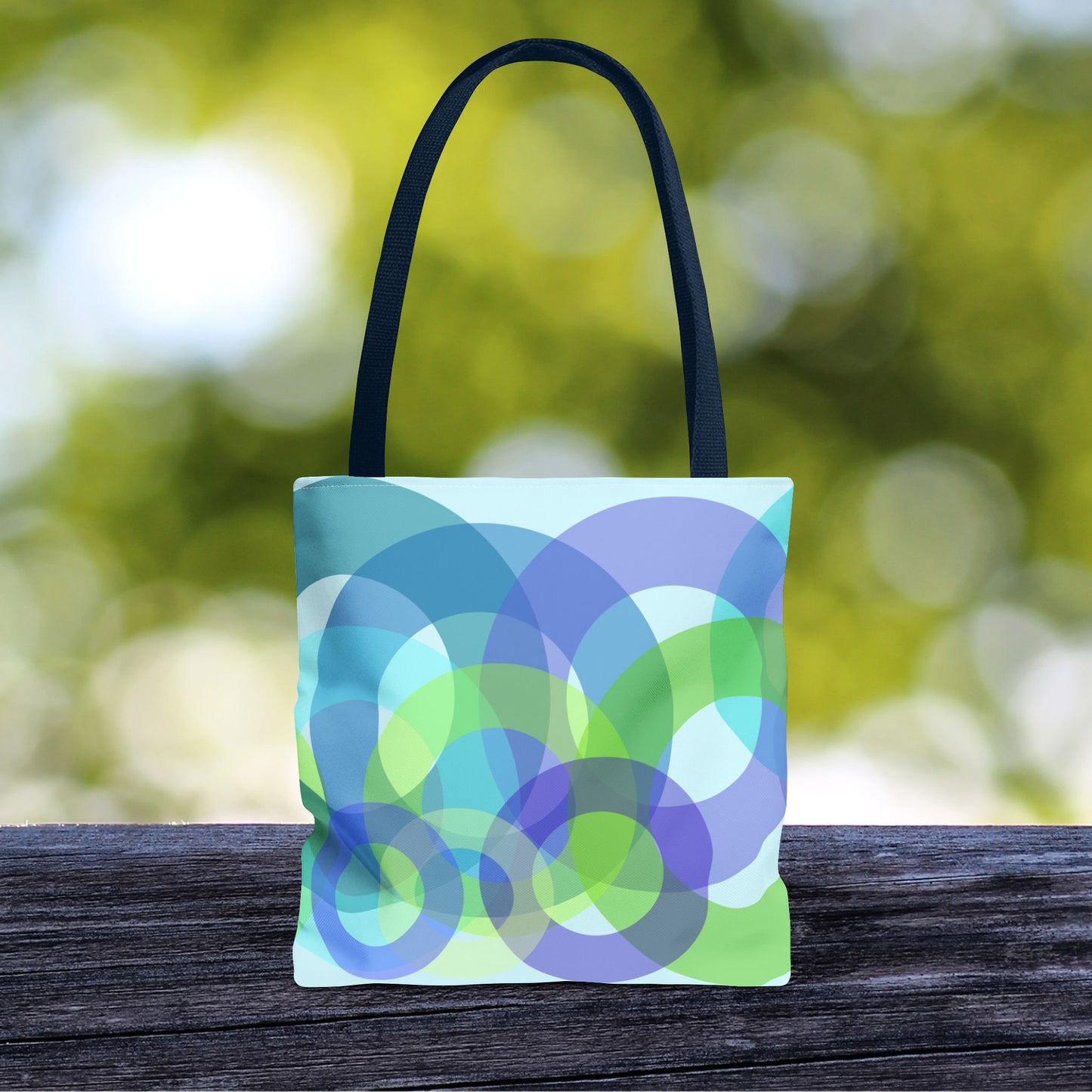 Geo Bubbles Tote Bag – 3 sizes | Playful. Modern. Lightweight.