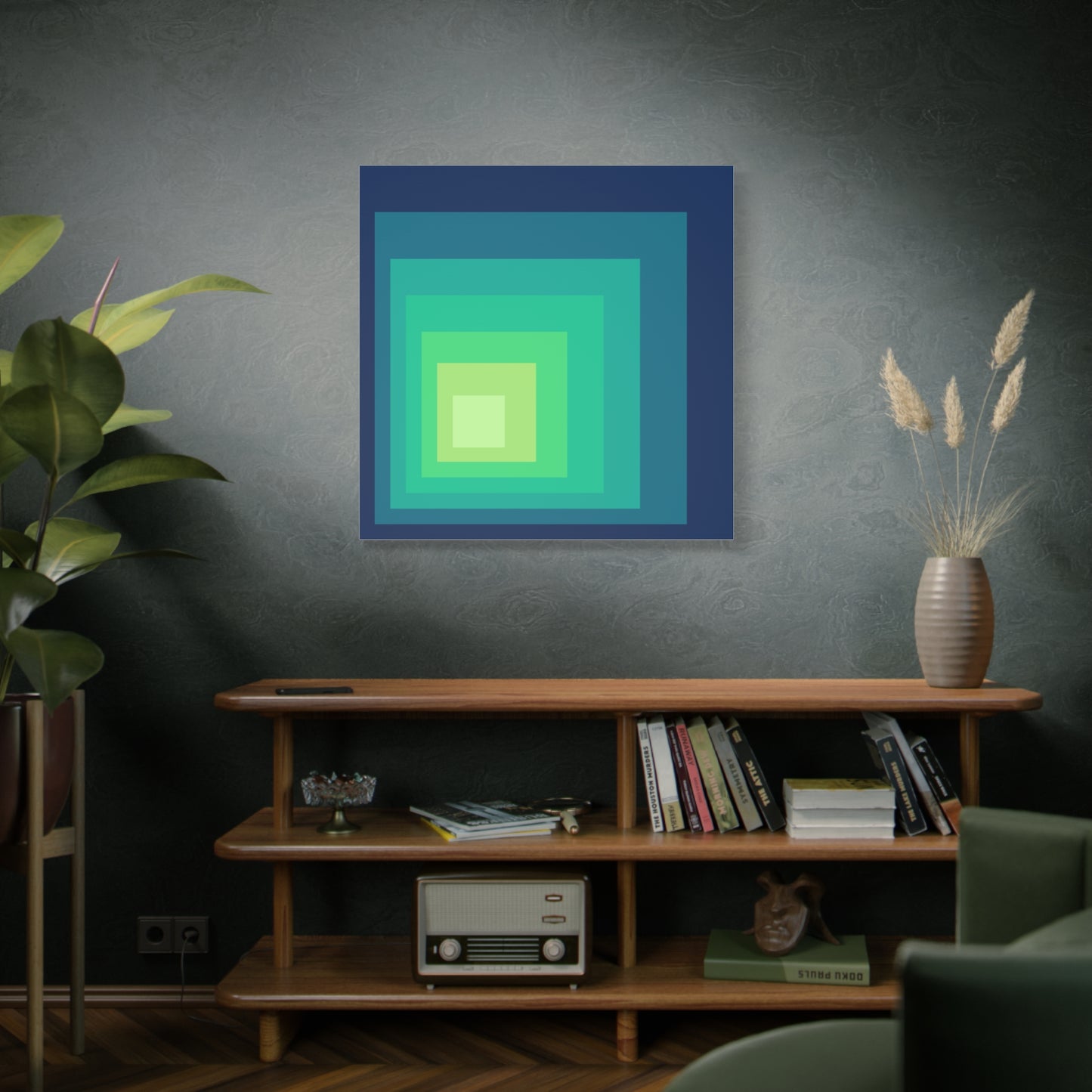 Modern Geometric Canvas Art | Bold Colors, Clean Lines, Creative Energy