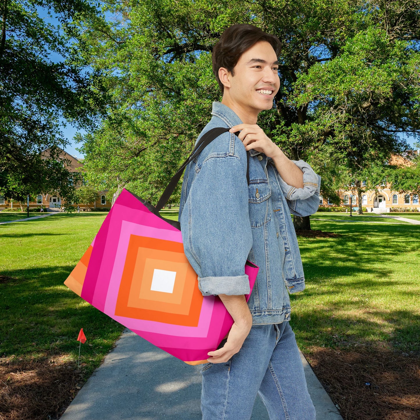 Geometric Art — XL Tote Bag | Carry-All