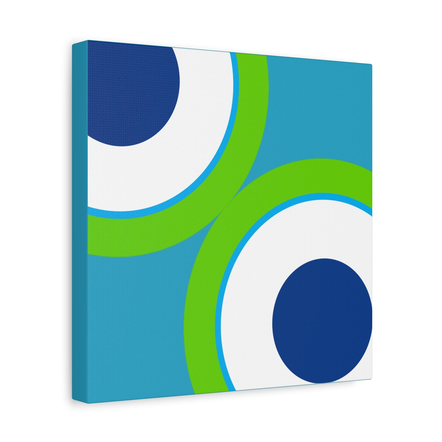 Modern Geometric Canvas Art | Bold Colors, Clean Lines, Creative Energy