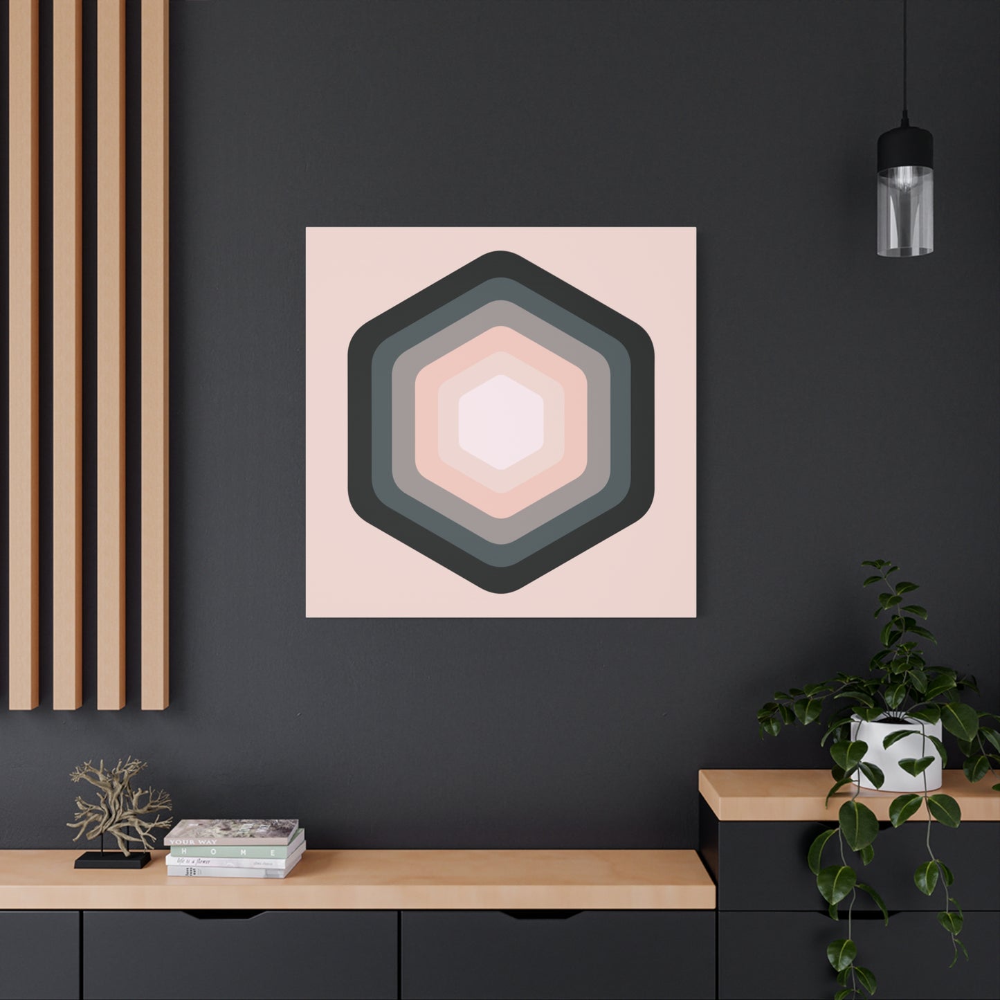 Modern Geometric Canvas Art | Bold Colors, Clean Lines, Creative Energy