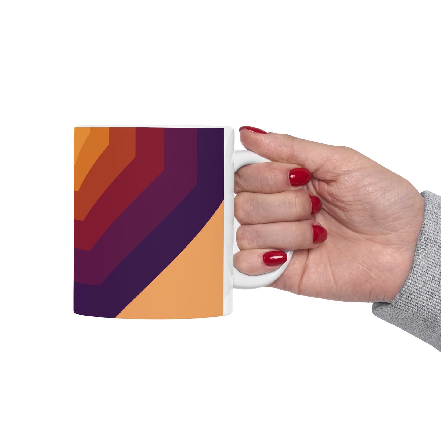 Geo Art Mug – Bold Color, Daily Joy